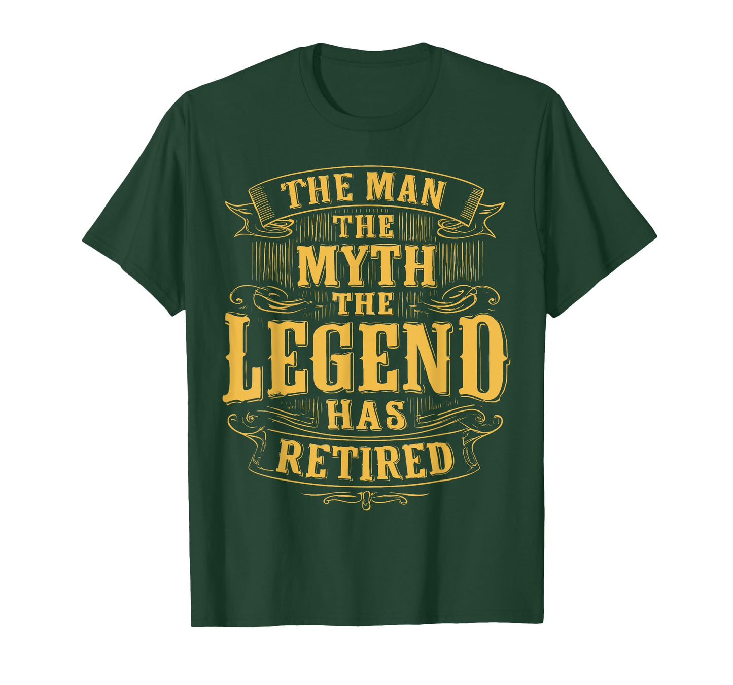 The Man Myth Legend Has Retired Vintage For Men T-Shirt