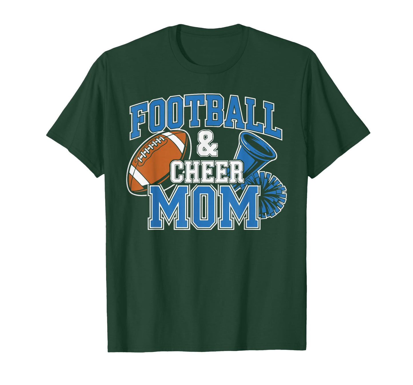 Football Cheer Mom for Women Men Vintage Cheer Spirit Funny T-Shirt