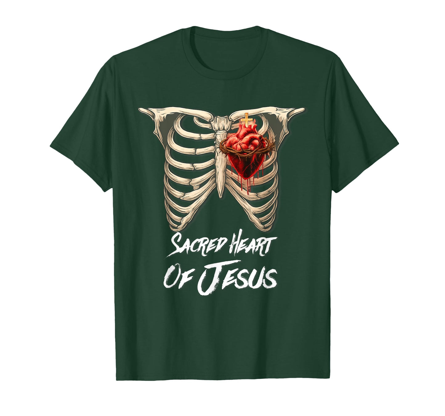 Sacred Heart of Jesus Christ Catholic T-Shirt