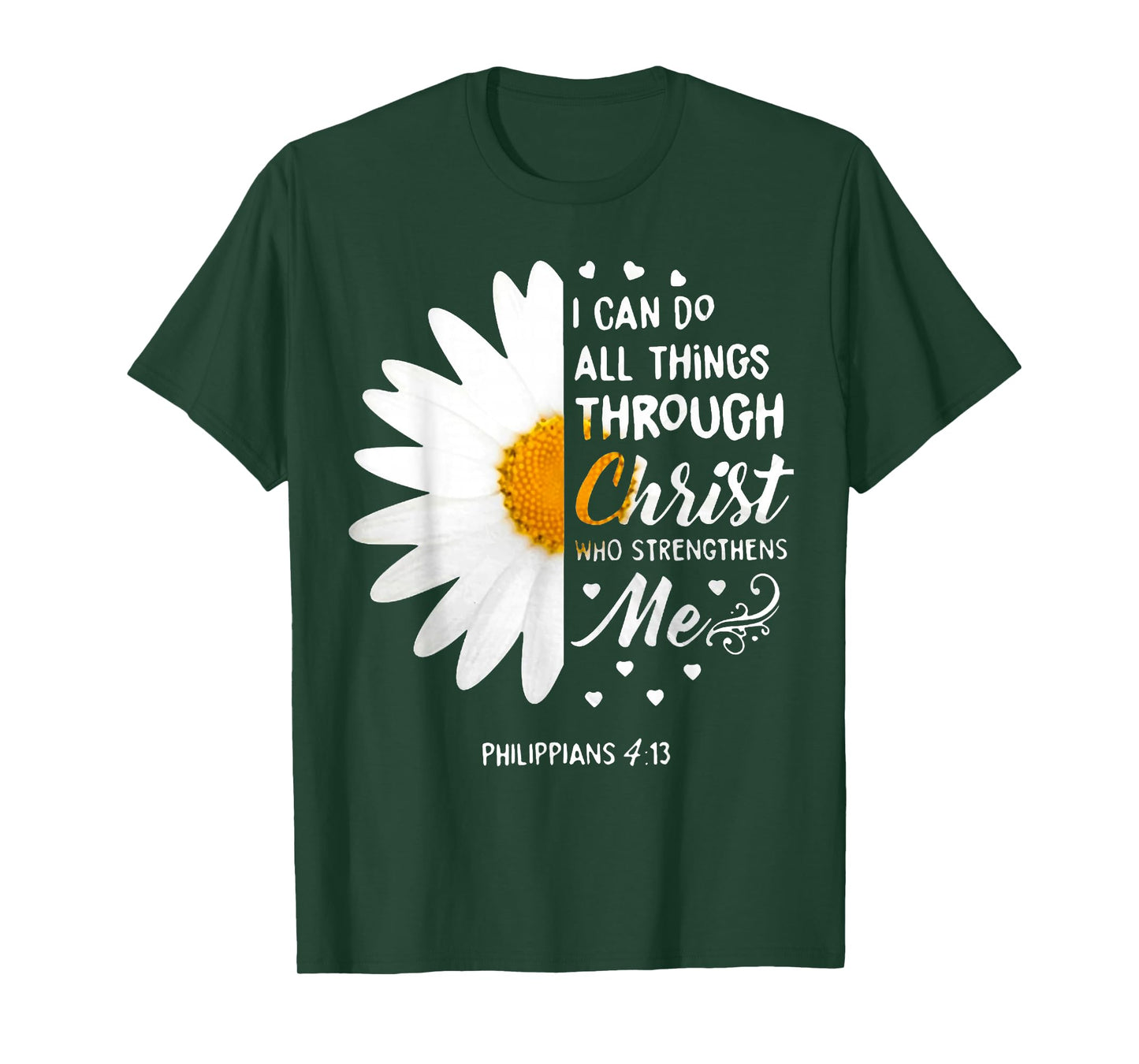 Can Do All Things Through Christ Who Strengthen Me Jesus T-Shirt