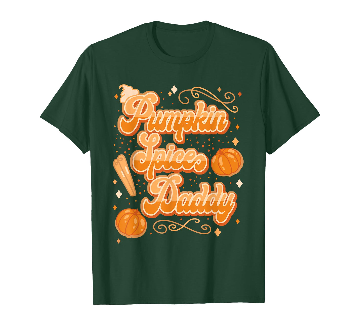 Pumpkin Spice Daddy Funny Spooky Halloween T-Shirt