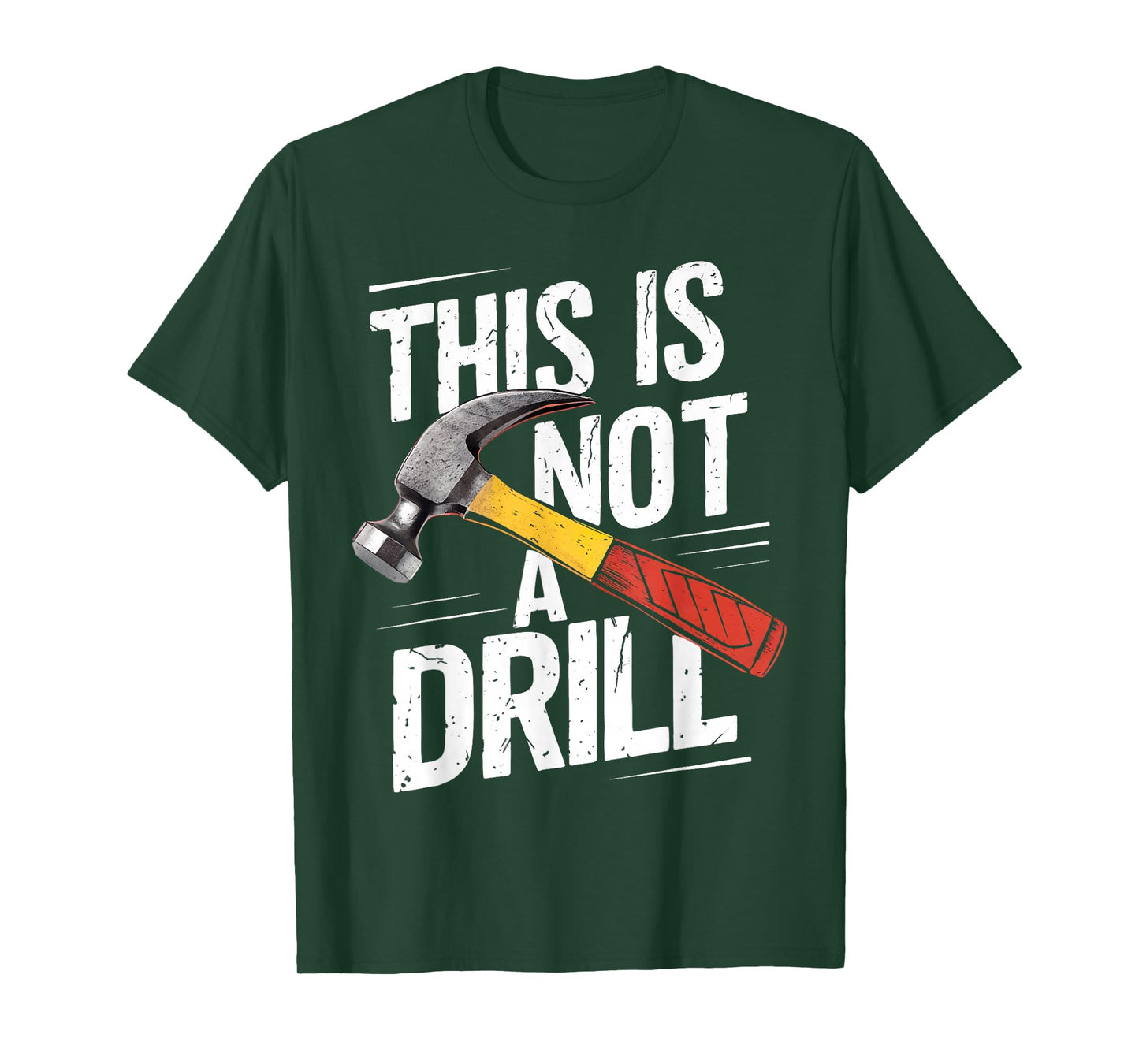 This is Not A Drill Shirt Handyman Woodworker Carpenter T-Shirt