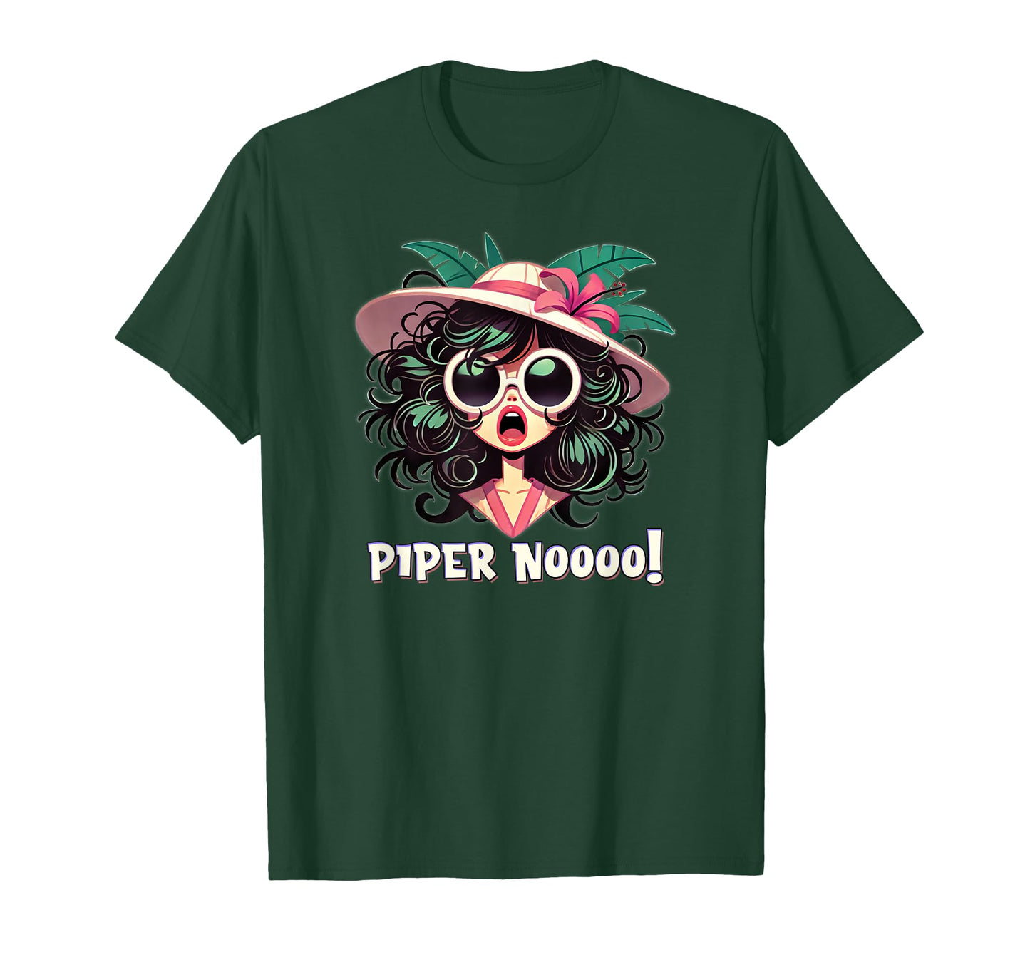Funny Parody Quote PIPER NO! 2025 Television Pop Culture T-Shirt