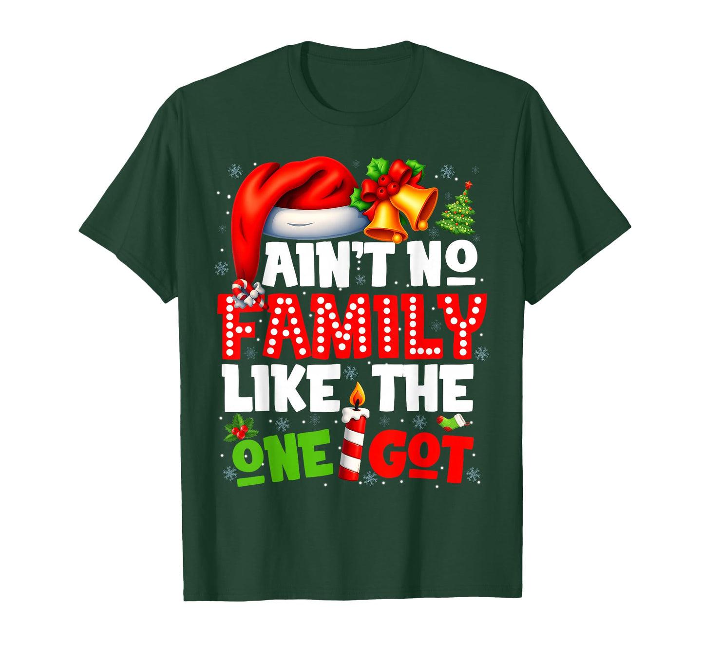 Family Matching Christmas 2025 Funny Pajamas PJs Outfit Gift T-Shirt