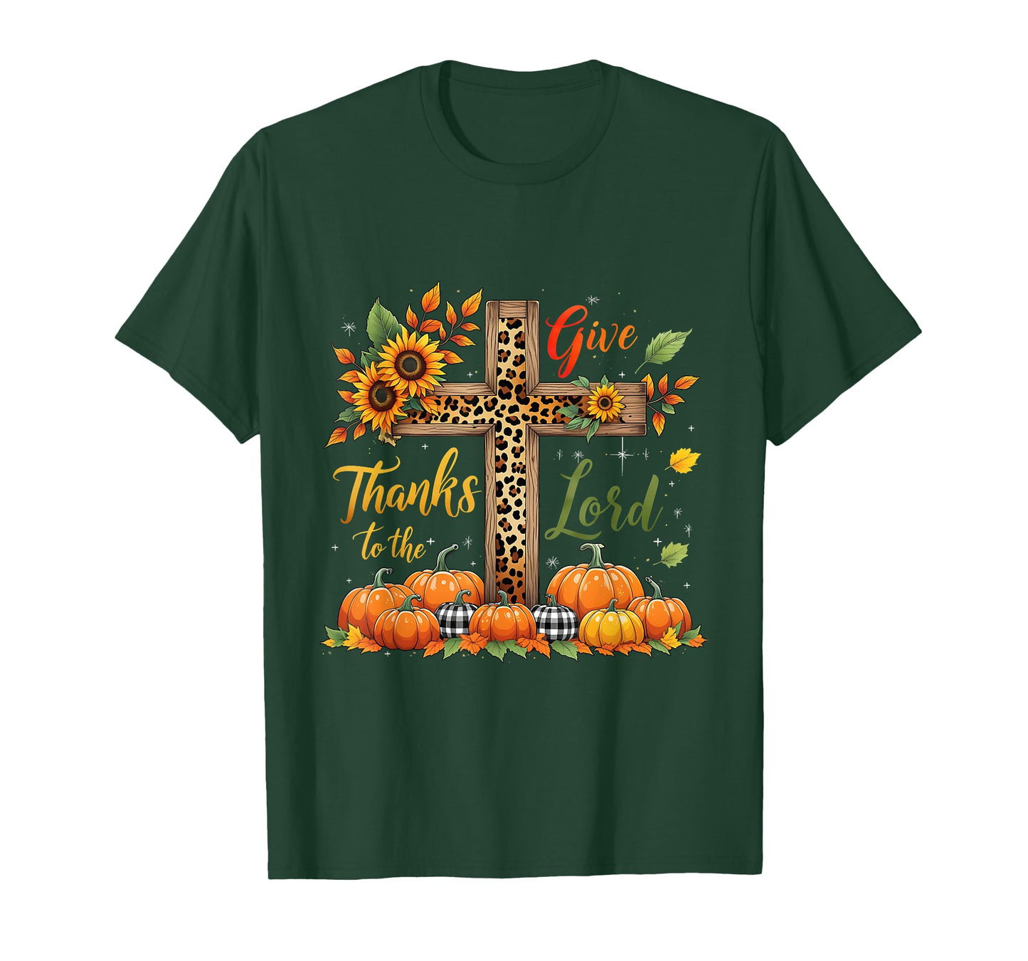 Give Thanks Fall Pumpkin Thanksgiving Coquette to The Lord T-Shirt