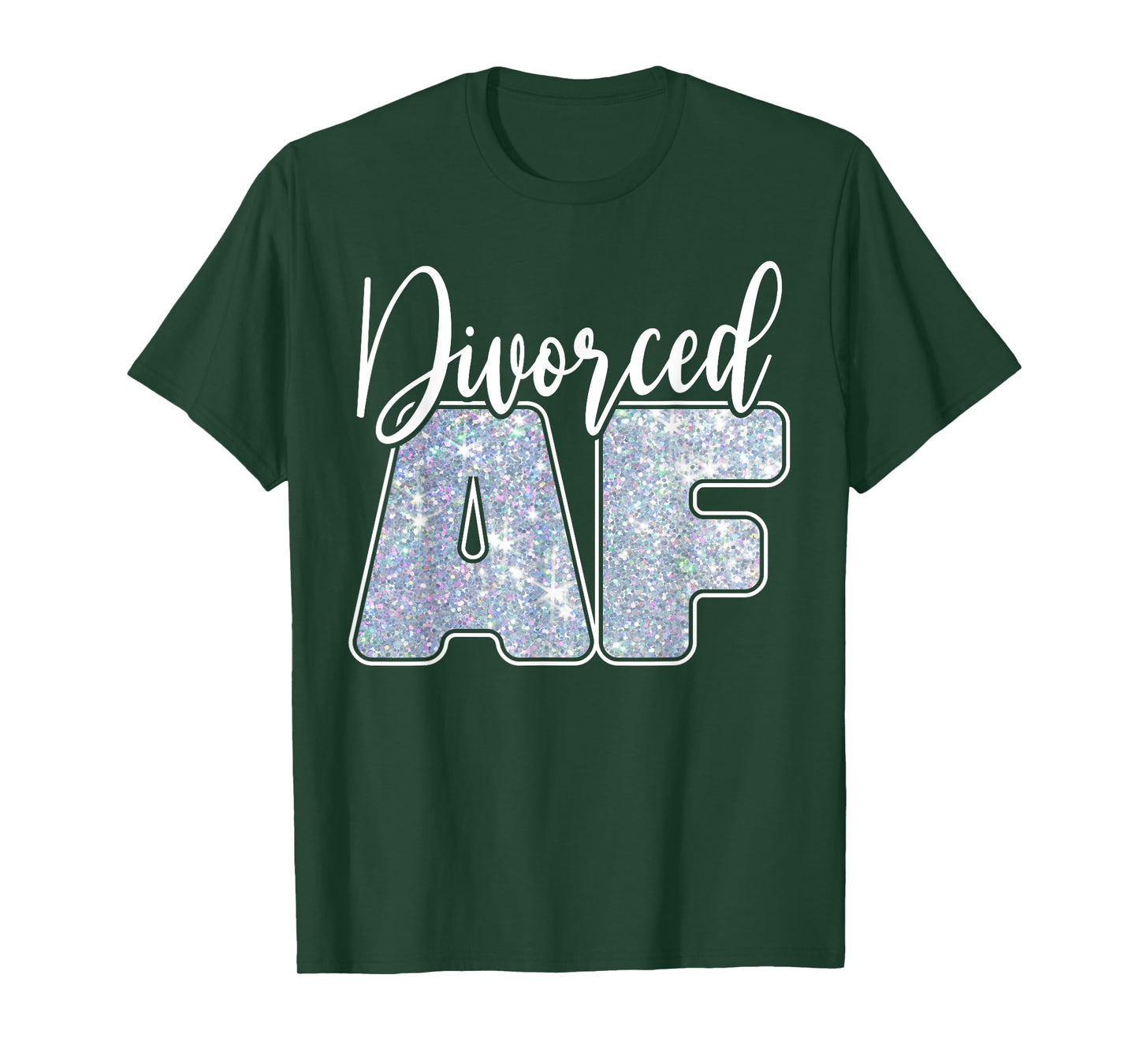 Divorced AF - Funny Divorce T-Shirt