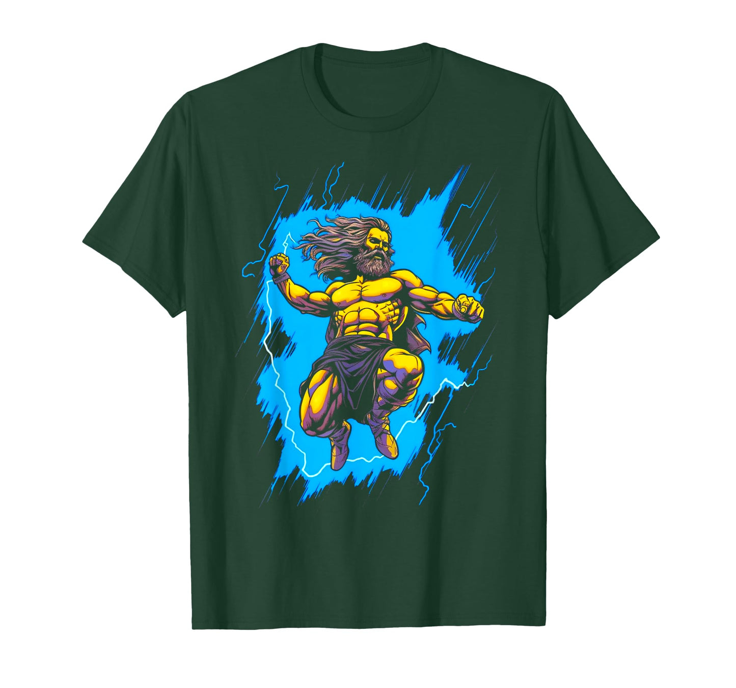 God Zeus Brother of Poseidon and Hades T-Shirt