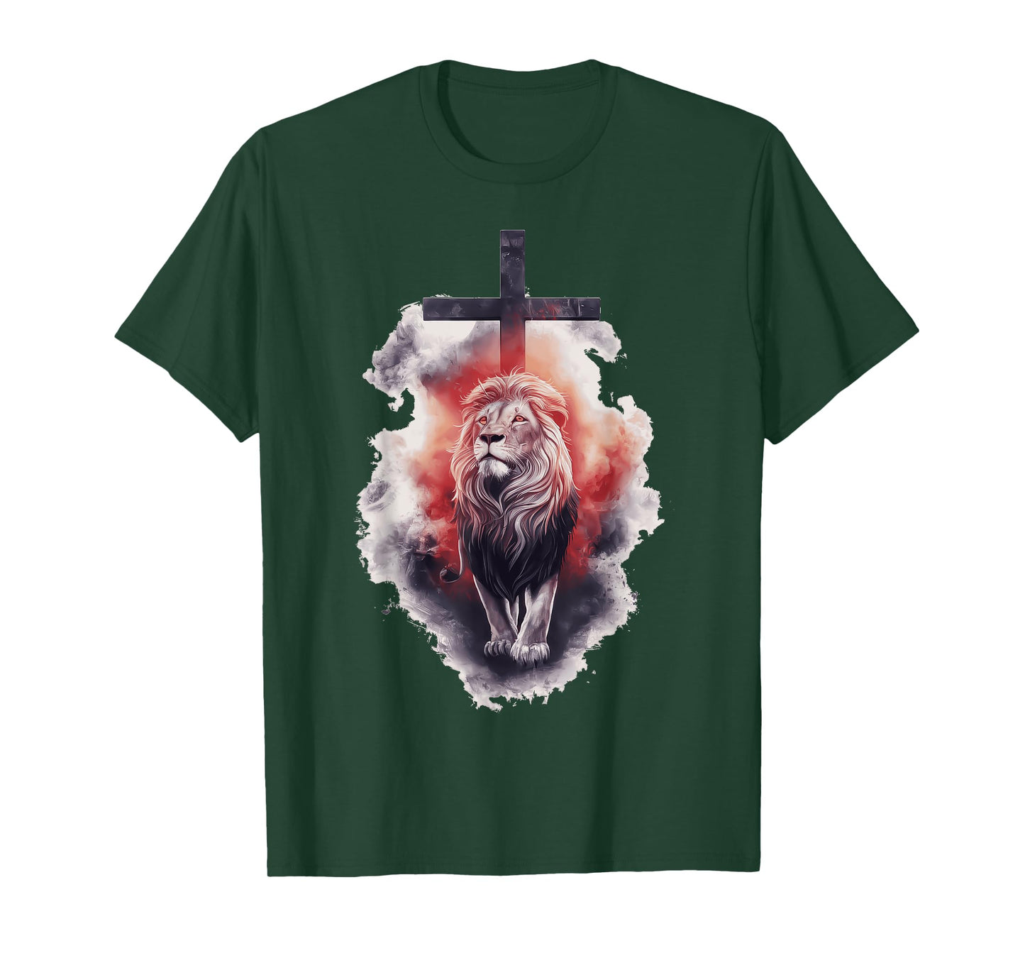 Jesus Lion of Judah Christian Faith for Men and Women T-Shirt