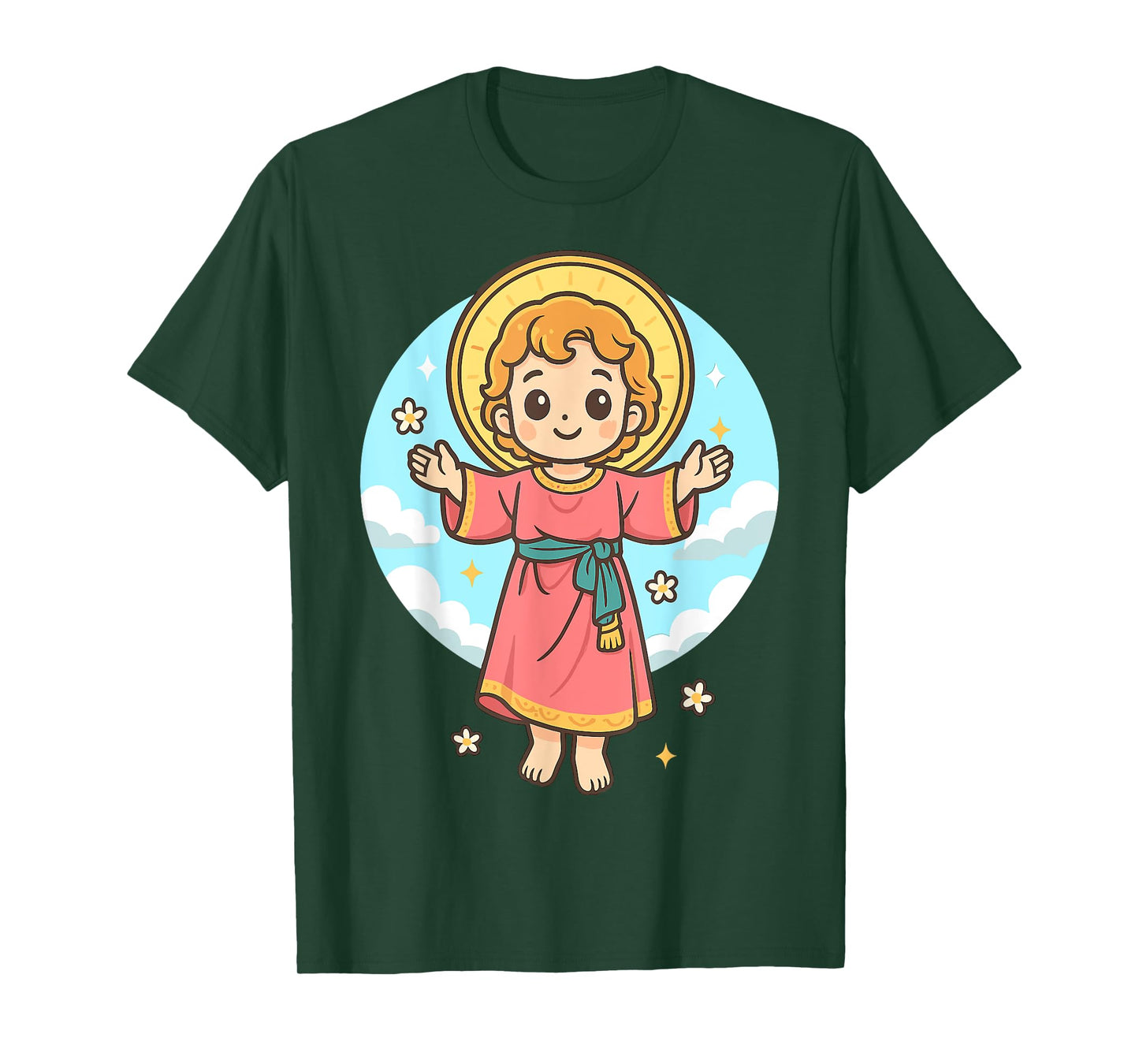 Divino Nino Jesus Cute Catholic T-Shirt