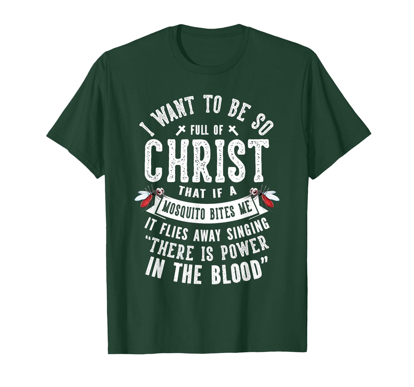 I Want To Be So Full Of Christ Christianity Christian T-Shirt