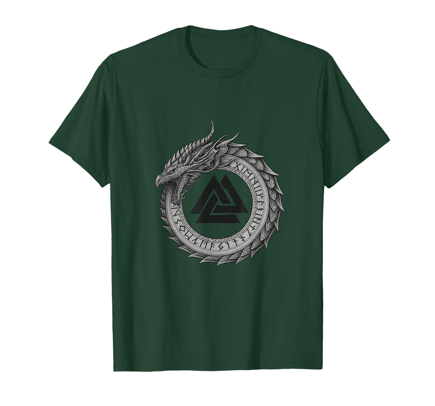 Viking Men's Vegvisir Celtic Germanic Valhalla Compass T-Shirt