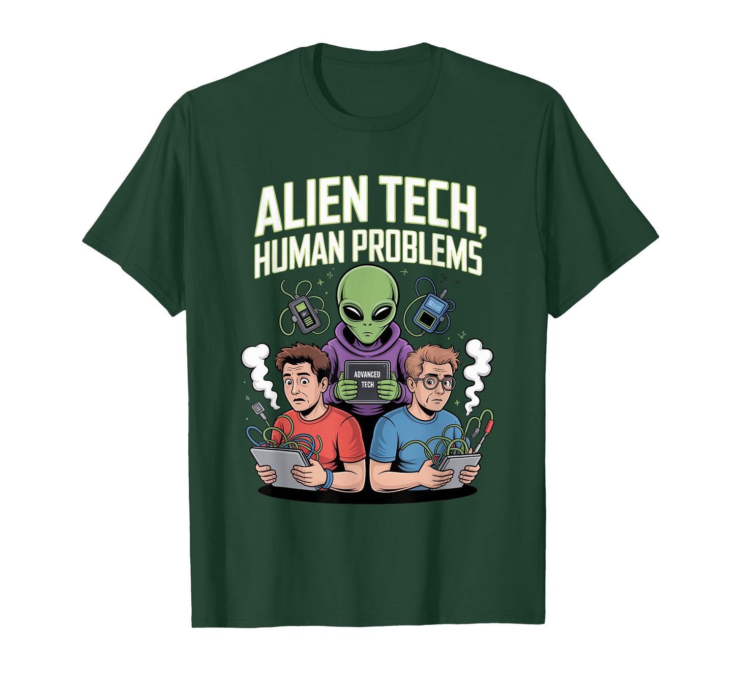 Anunnaki Alien Tech Sumerian Mythology Enki and Enlil T-Shirt