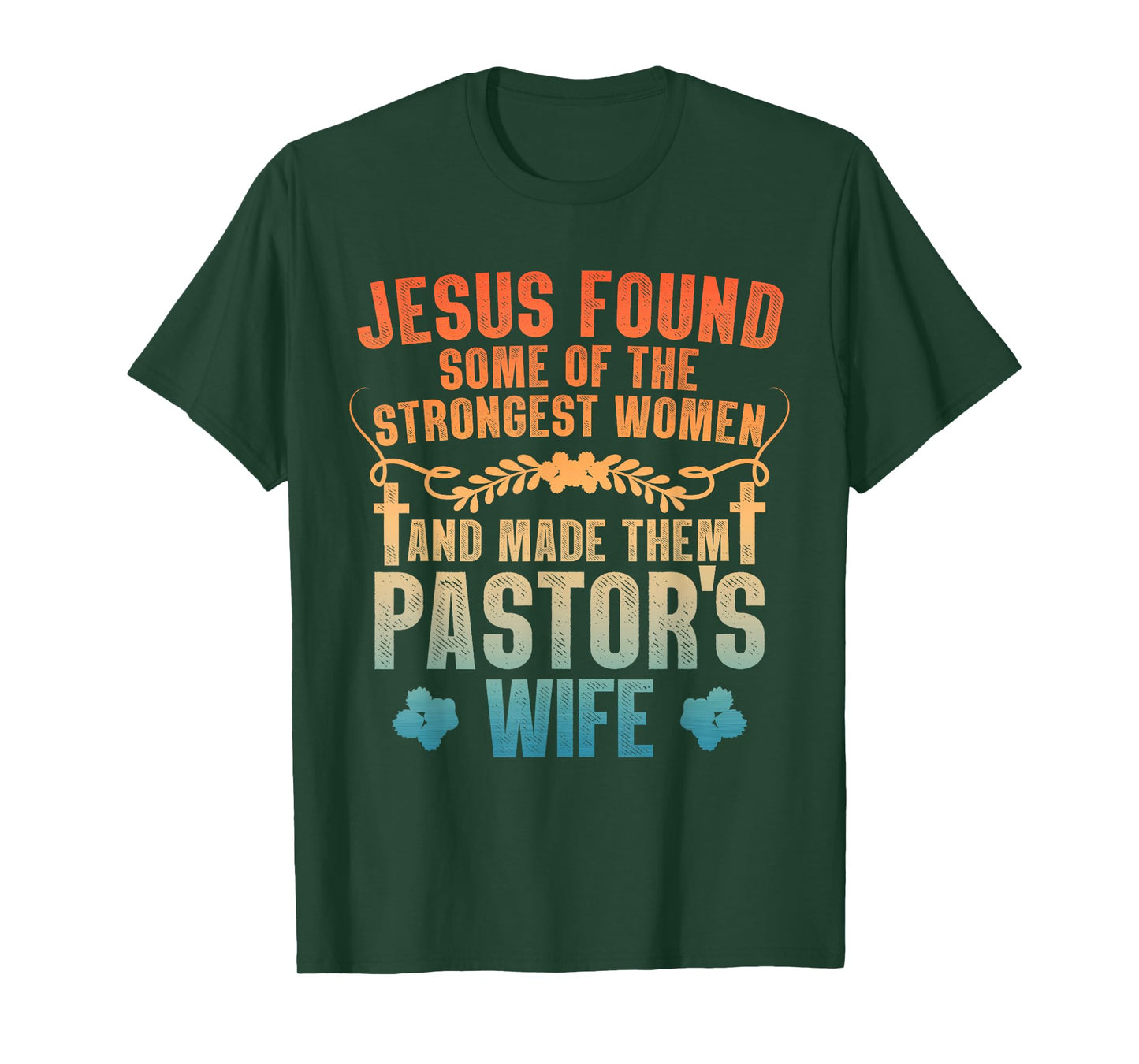 Cool Pastor Wife Art Women Girl Pastor Appreciation Preacher T-Shirt