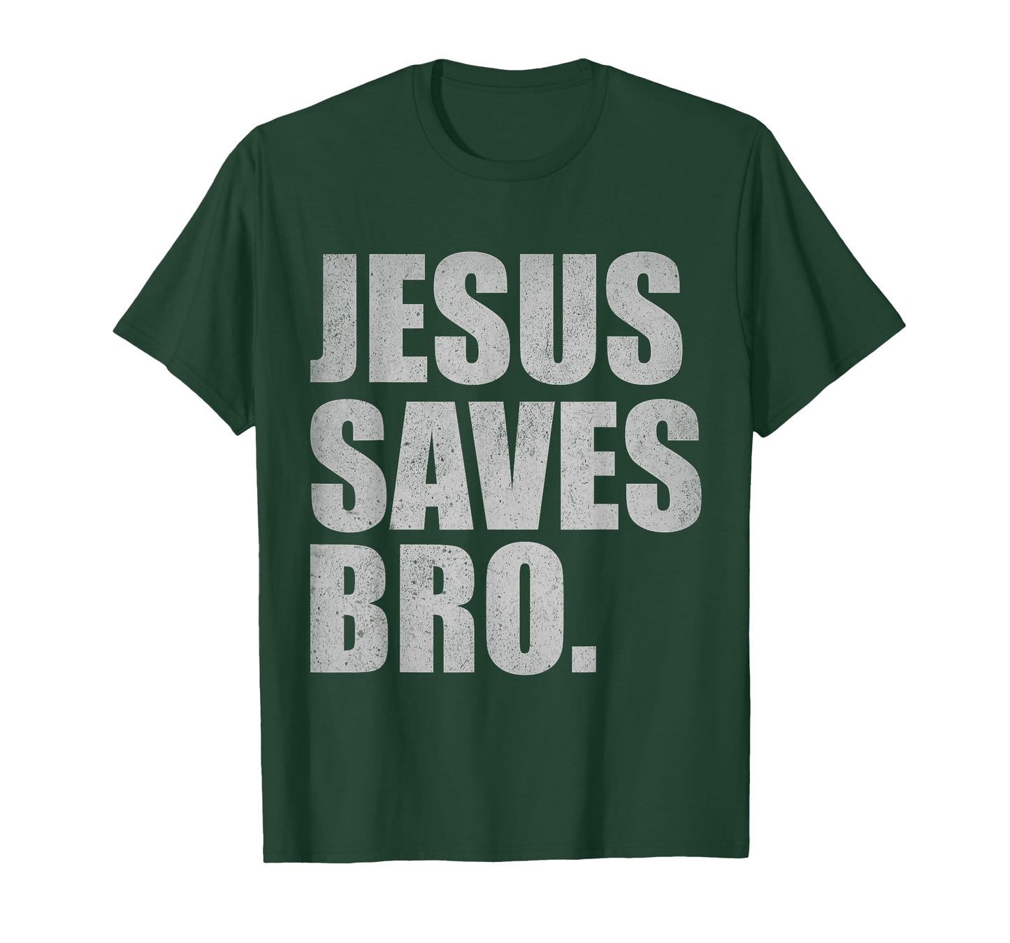 Jesus Saves Bro - Vintage Funny Christian Religion T-Shirt