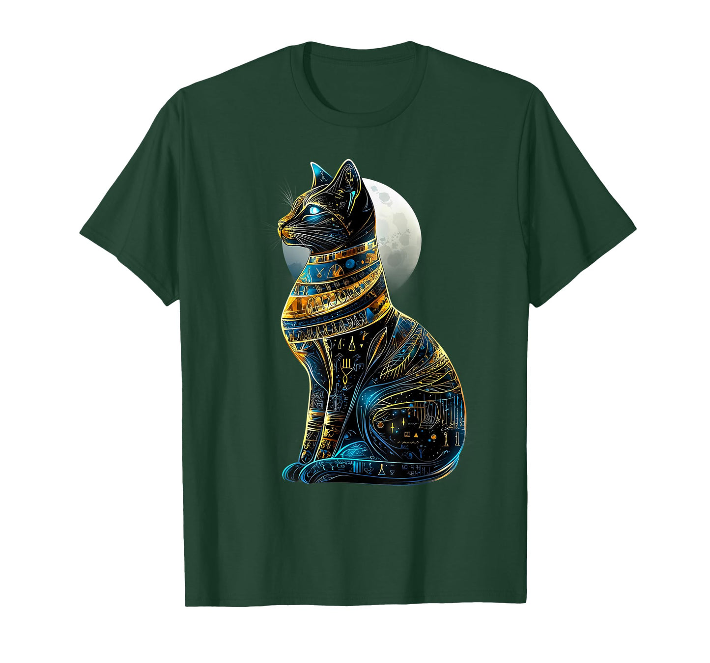 Ancient Egypt Bastet Cat Egyptian God Egyptology Tutankhamun T-Shirt