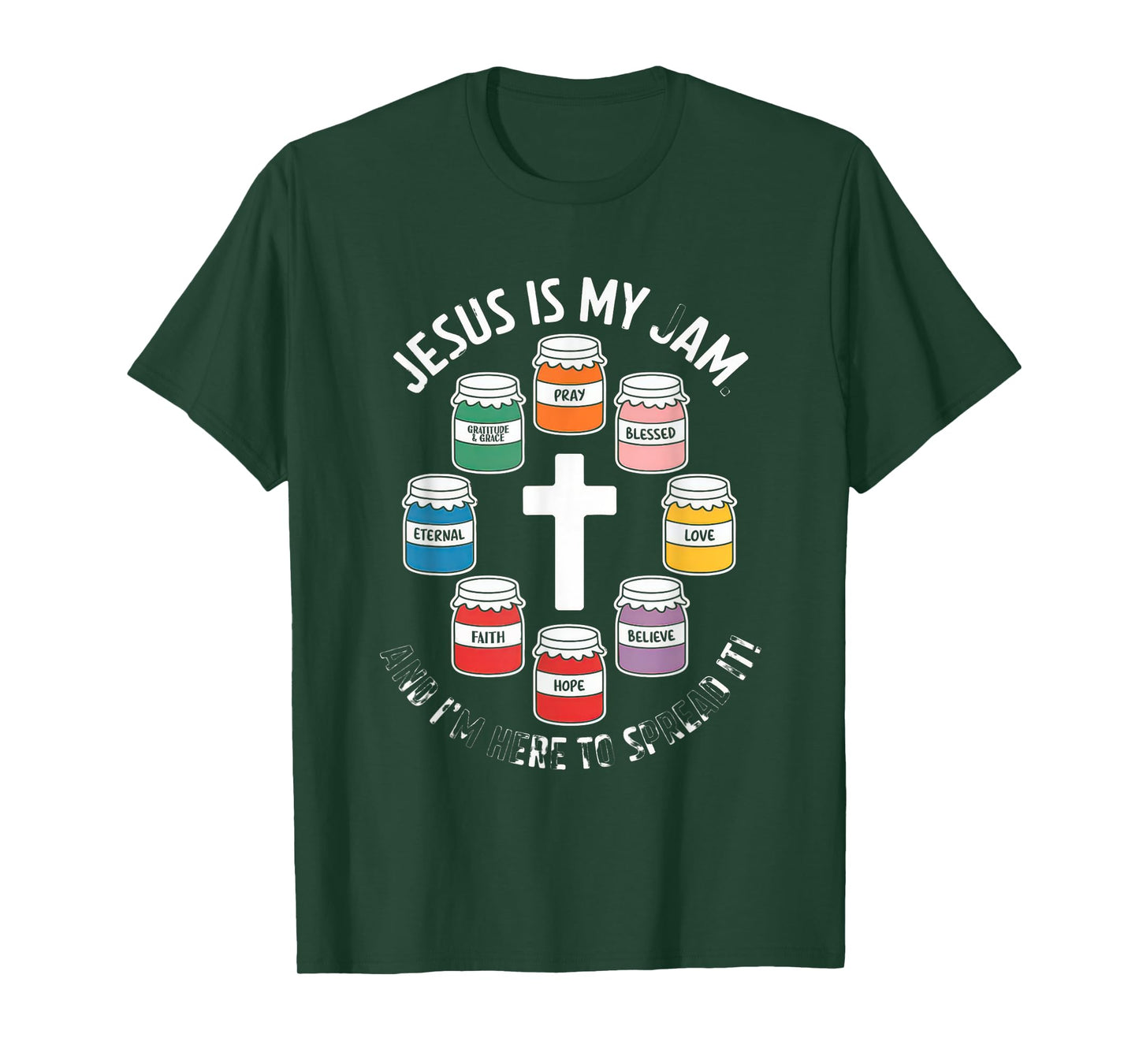 Jesus is My Jam Tshirt Men Women Christian Bible Verse T-Shirt
