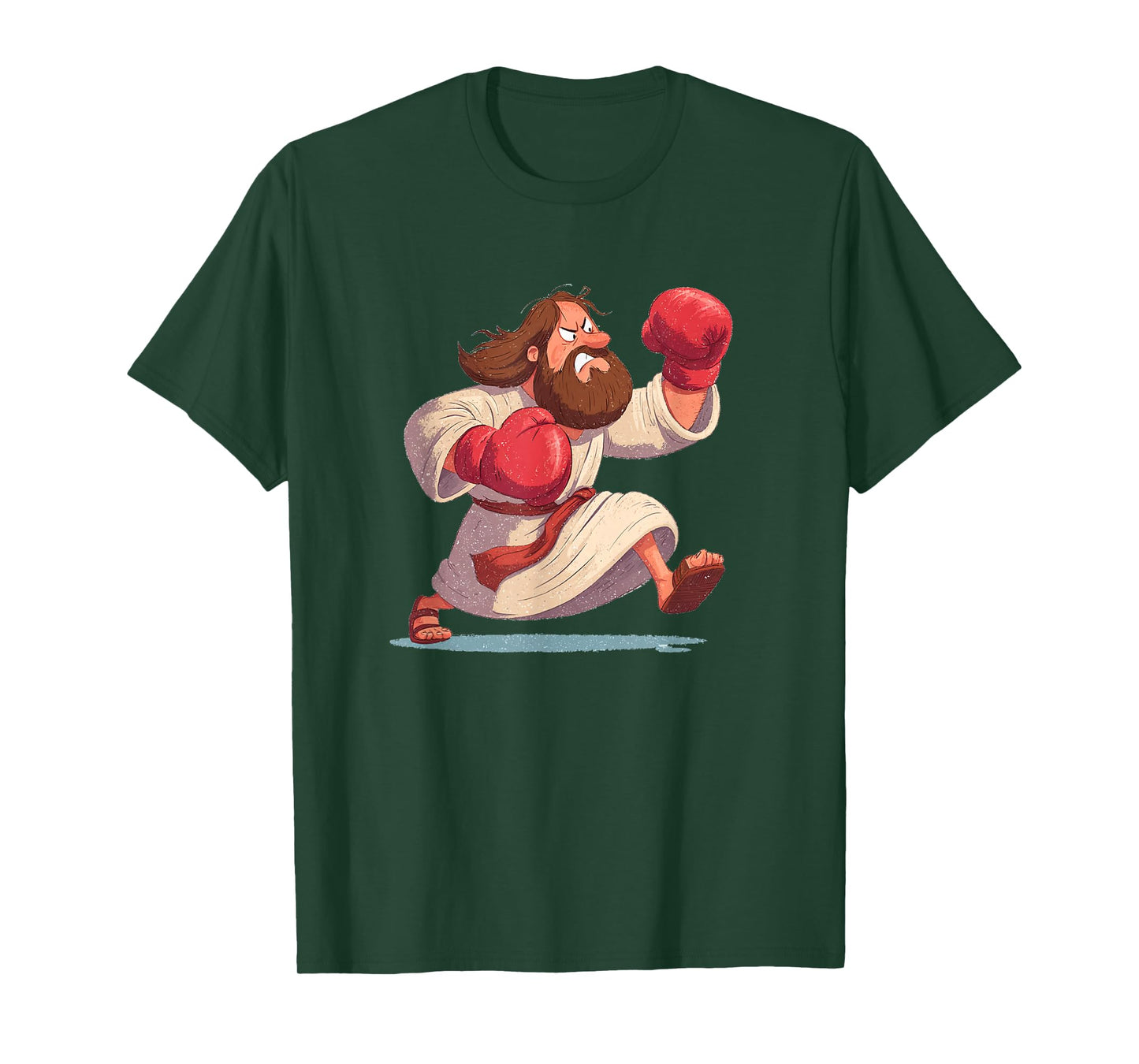 Boxing Gloves Jesus Costume for Boys and Girls T-Shirt