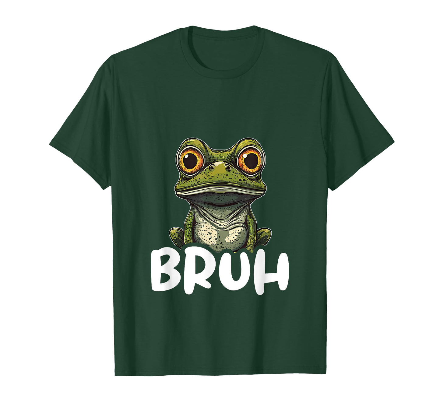 Frog Lover Bruh Funny Frog T-Shirt