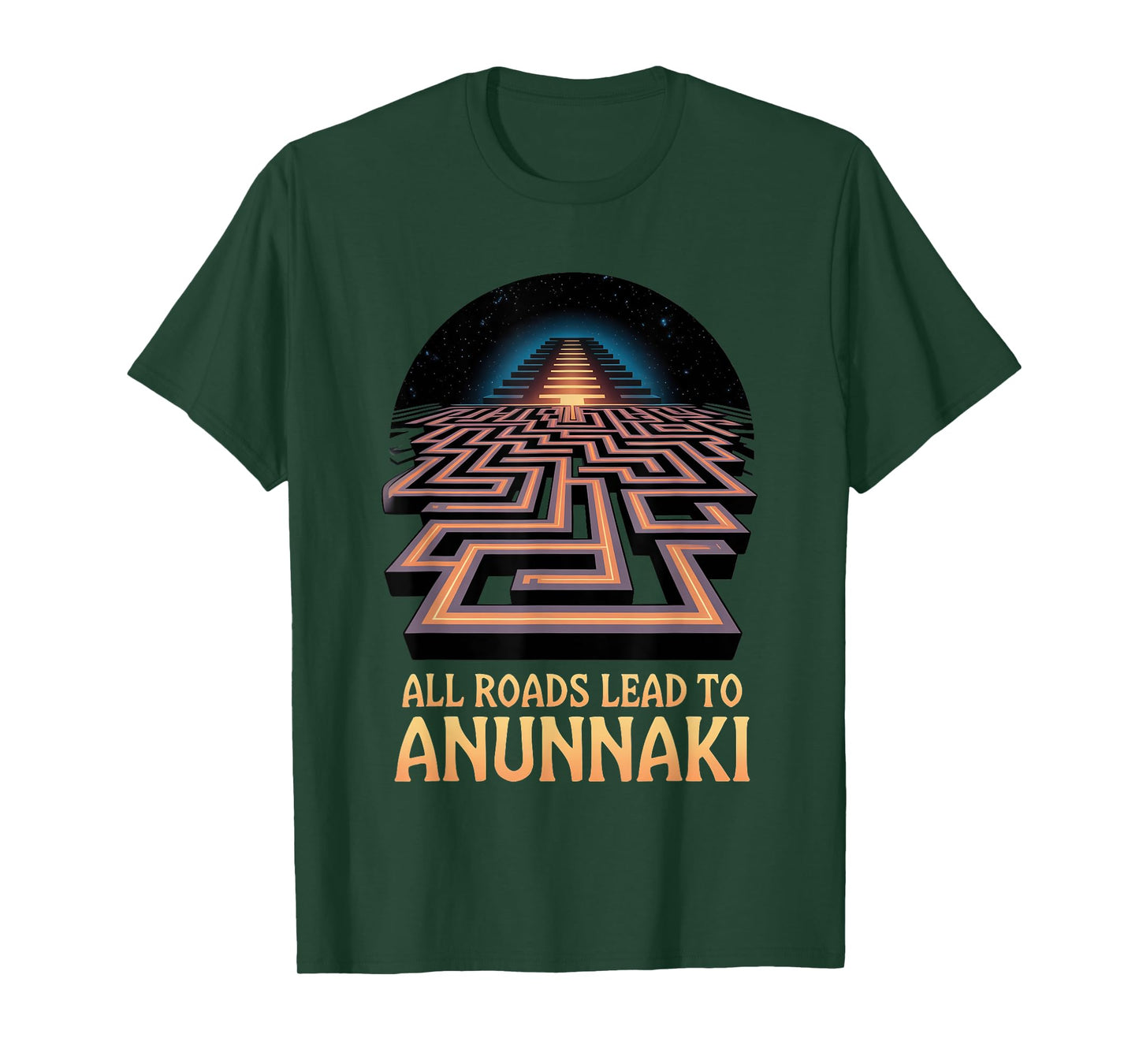 All Roads Lead to Anunnaki Enki Ancient Mesopotamia T-Shirt