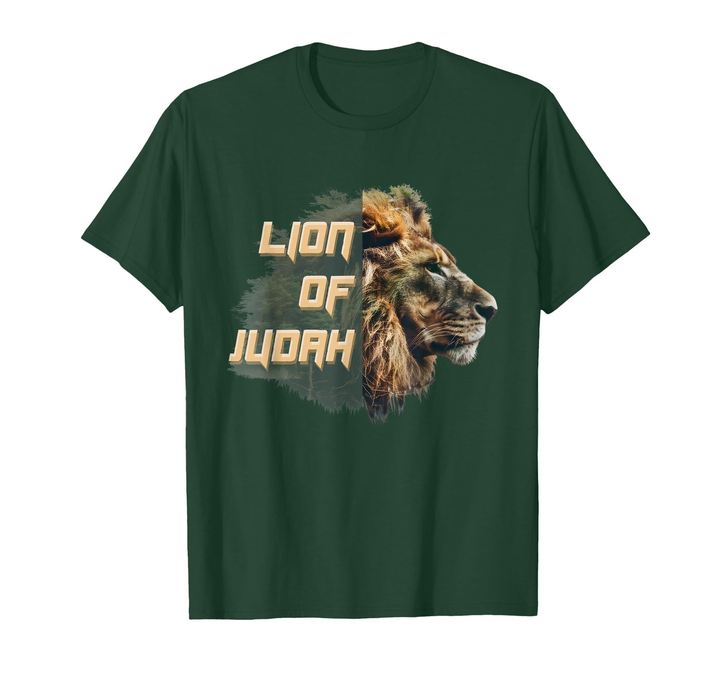 Lion of Judah Religious Christian Gifts for Men Faith T-Shirt