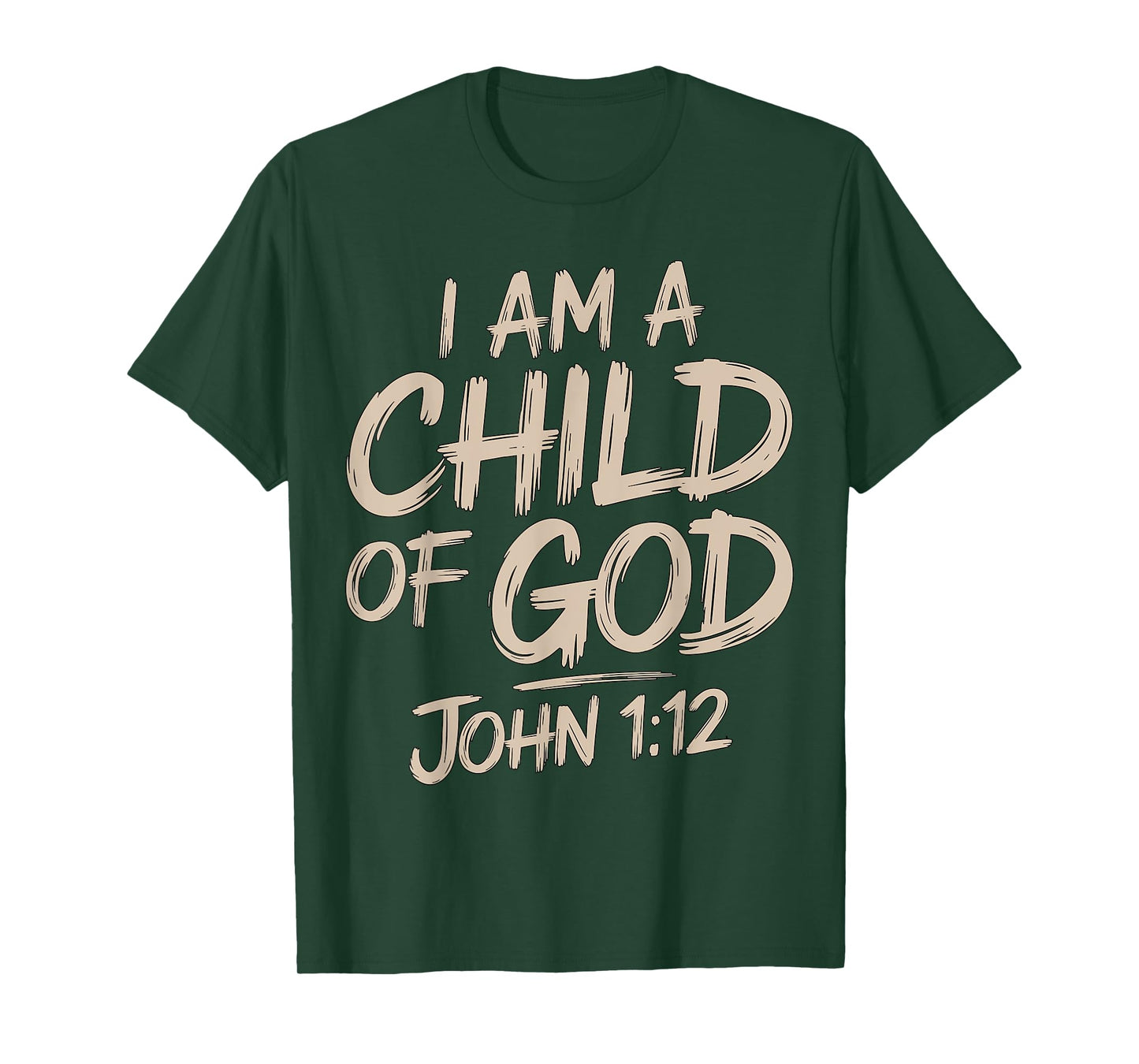 I'm a Child of God John 1-12 Christian Bible Verse Jesus T-Shirt