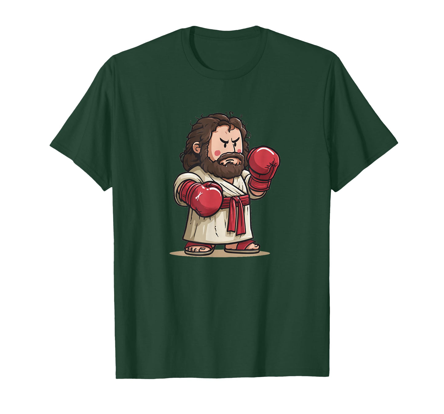 Amazing Jesus with Punching Gloves for Believer T-Shirt