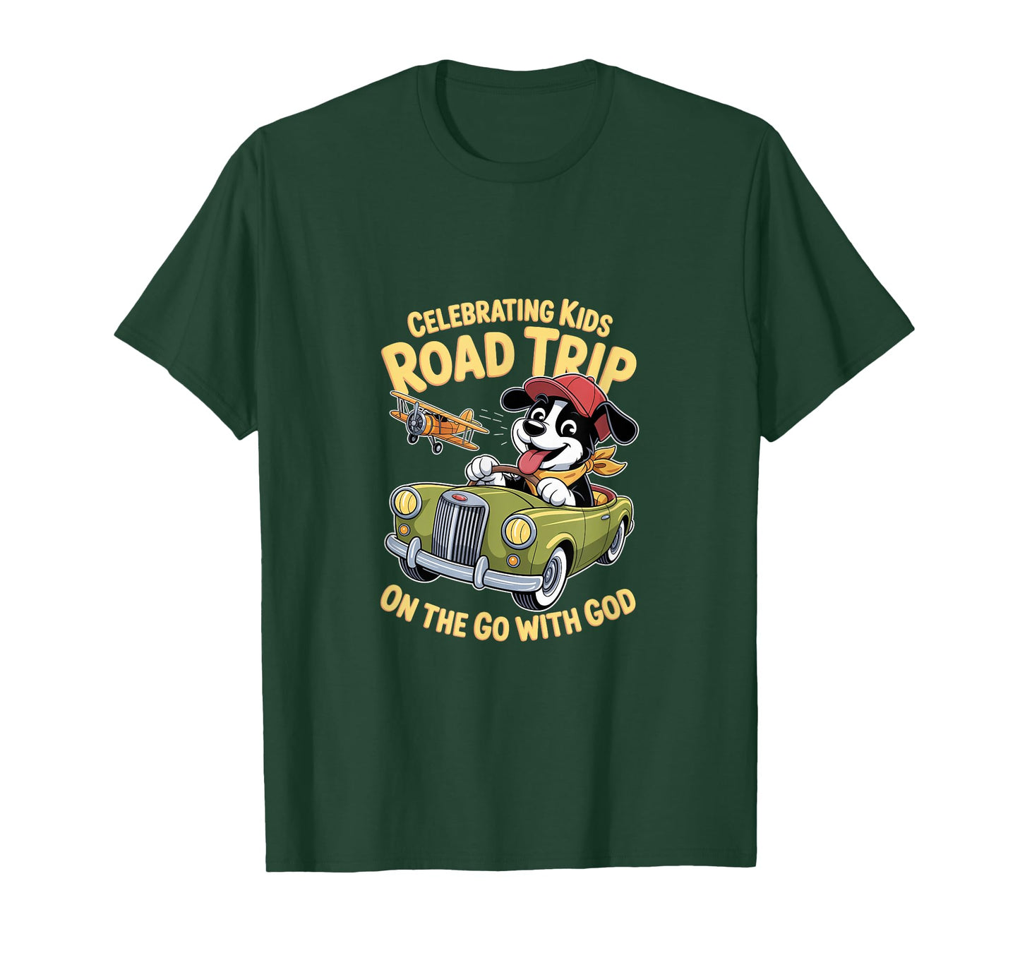 Celebrating Kids Road Trip On The Go With God VBS 2025 T-Shirt