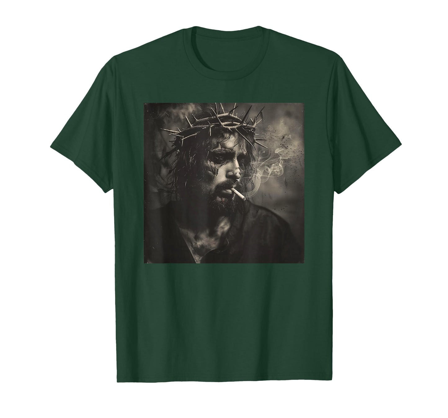 Cooler Jesus Christ Smokes, Resistance, Rebellious Jesus T-Shirt