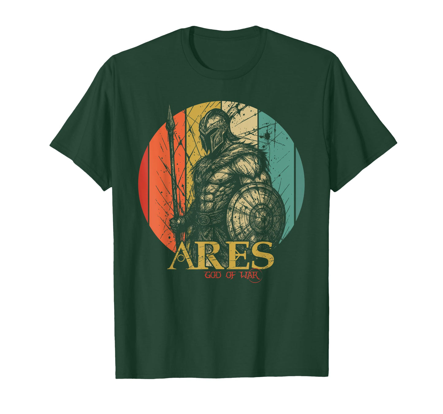 Ares Greek god of war Mythology tee T-Shirt