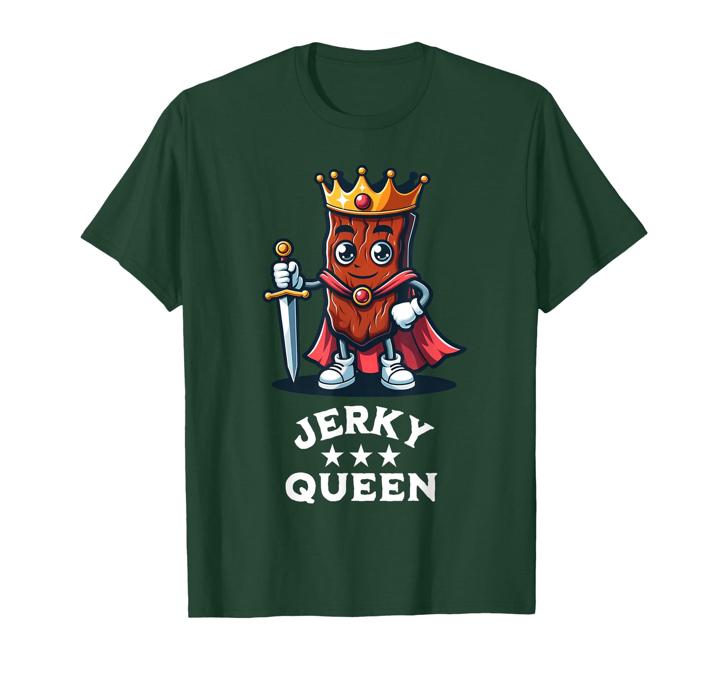 Jerky Queen Funny Quote Beef Jerky Meat T-Shirt