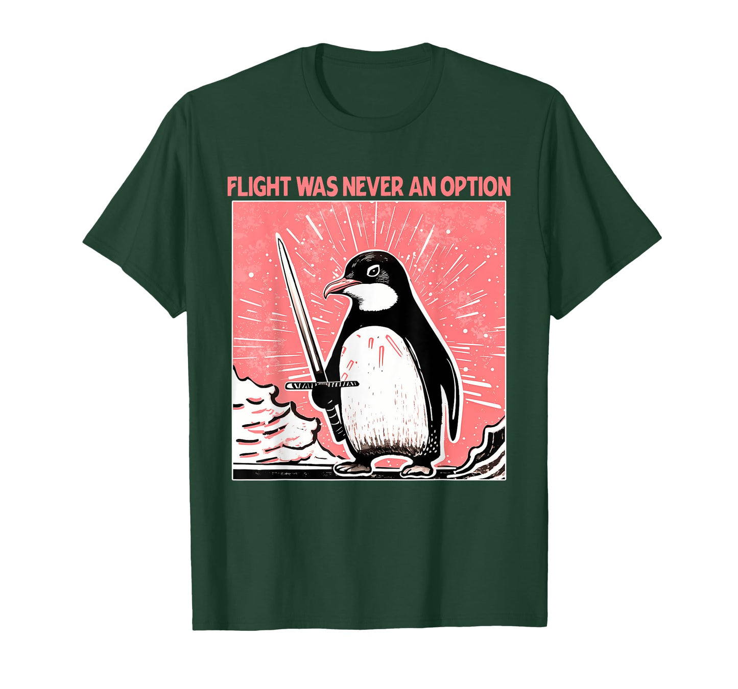 Flight Was Never An Option Design T-Shirt