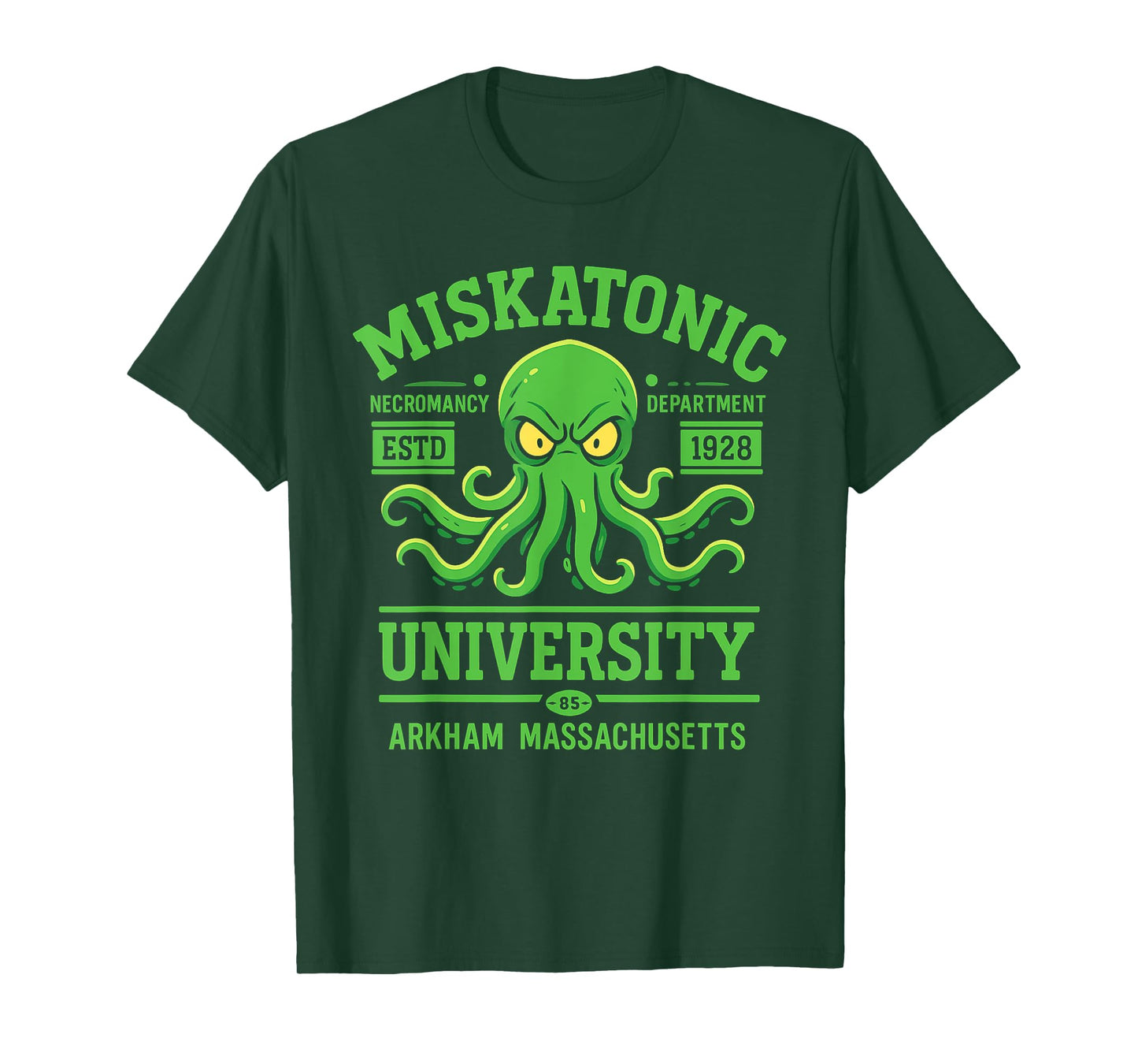 Miskatonic University Cthulhu Lovecraft Parody Gift T-Shirt