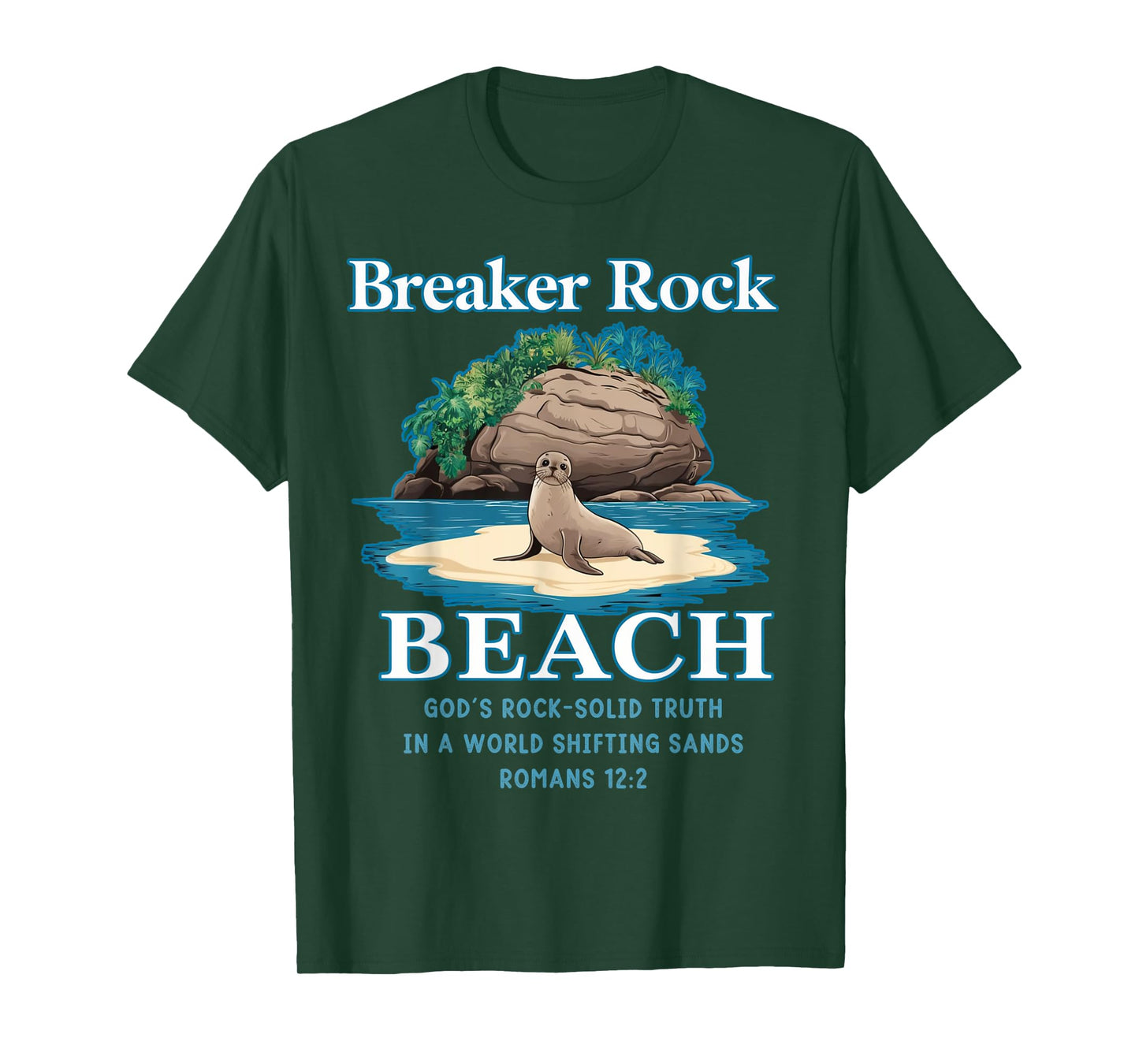 Breaker Rock Beach God's Rock-Solid Truth VBS Christian 2024 T-Shirt