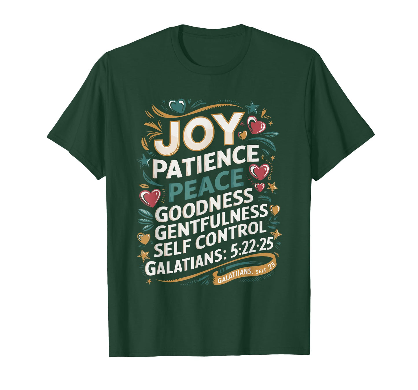 Awesome Galatians Fruit Of The Spirit Religious Verses T-Shirt