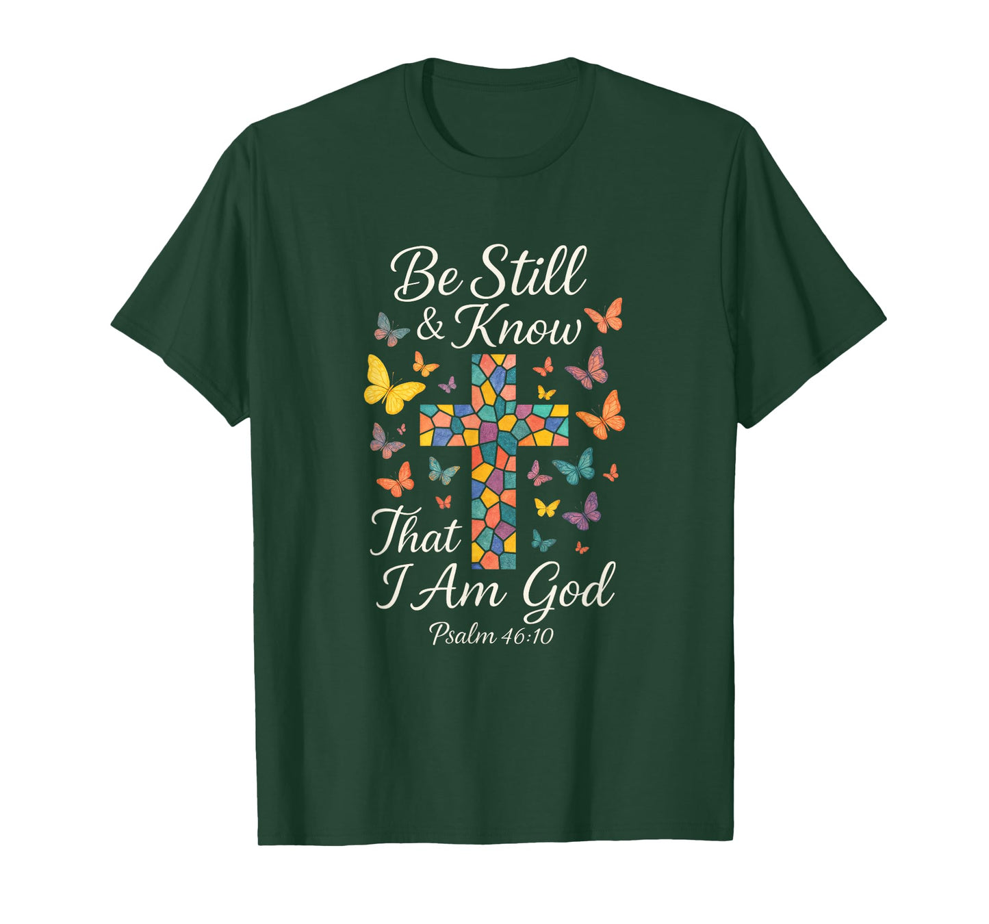 Be Still & Know - Inspirational Christian Art T-Shirt