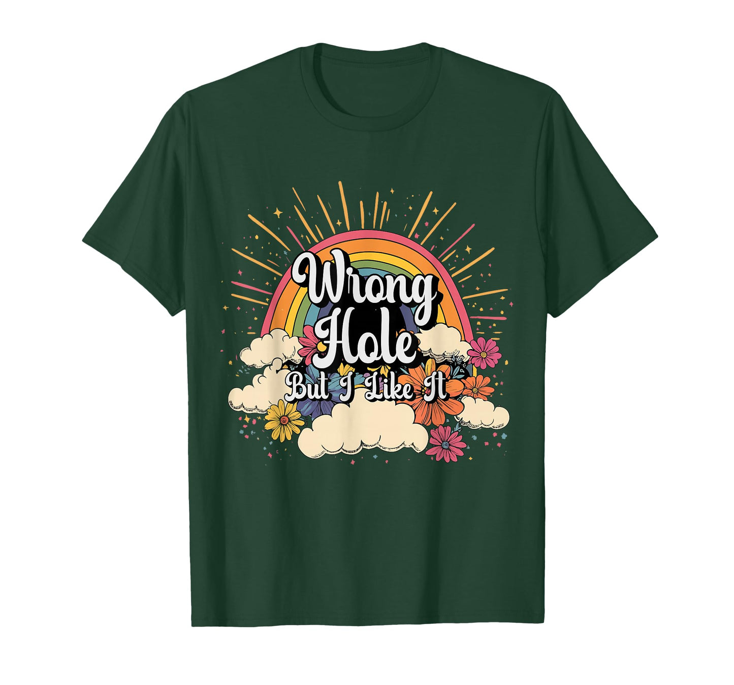 Inappropriate Wrong Hole But I Like It Embarrassing Adult T-Shirt