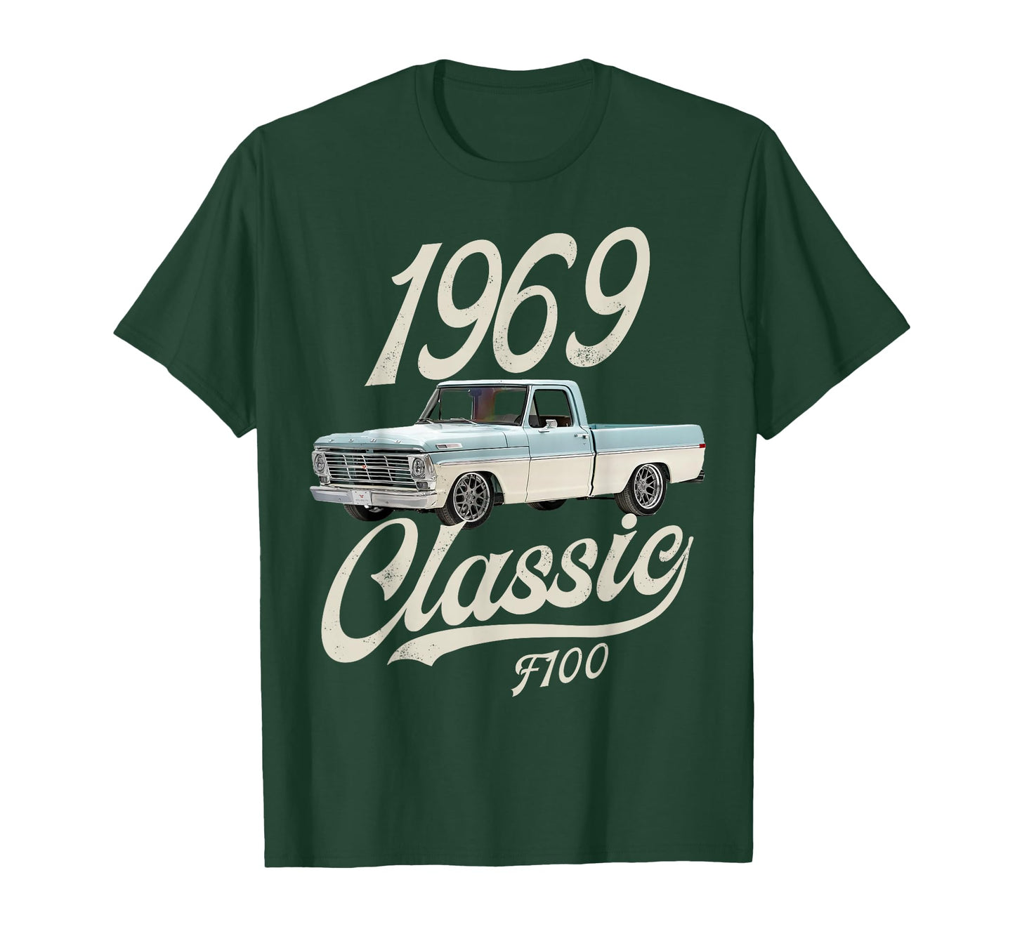 1969 classic f100 blue white T-Shirt