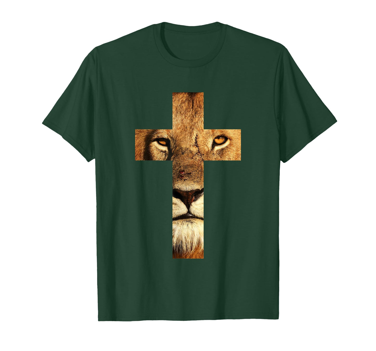 Lion Cross King Lord Jesus Bible Judah T-Shirt