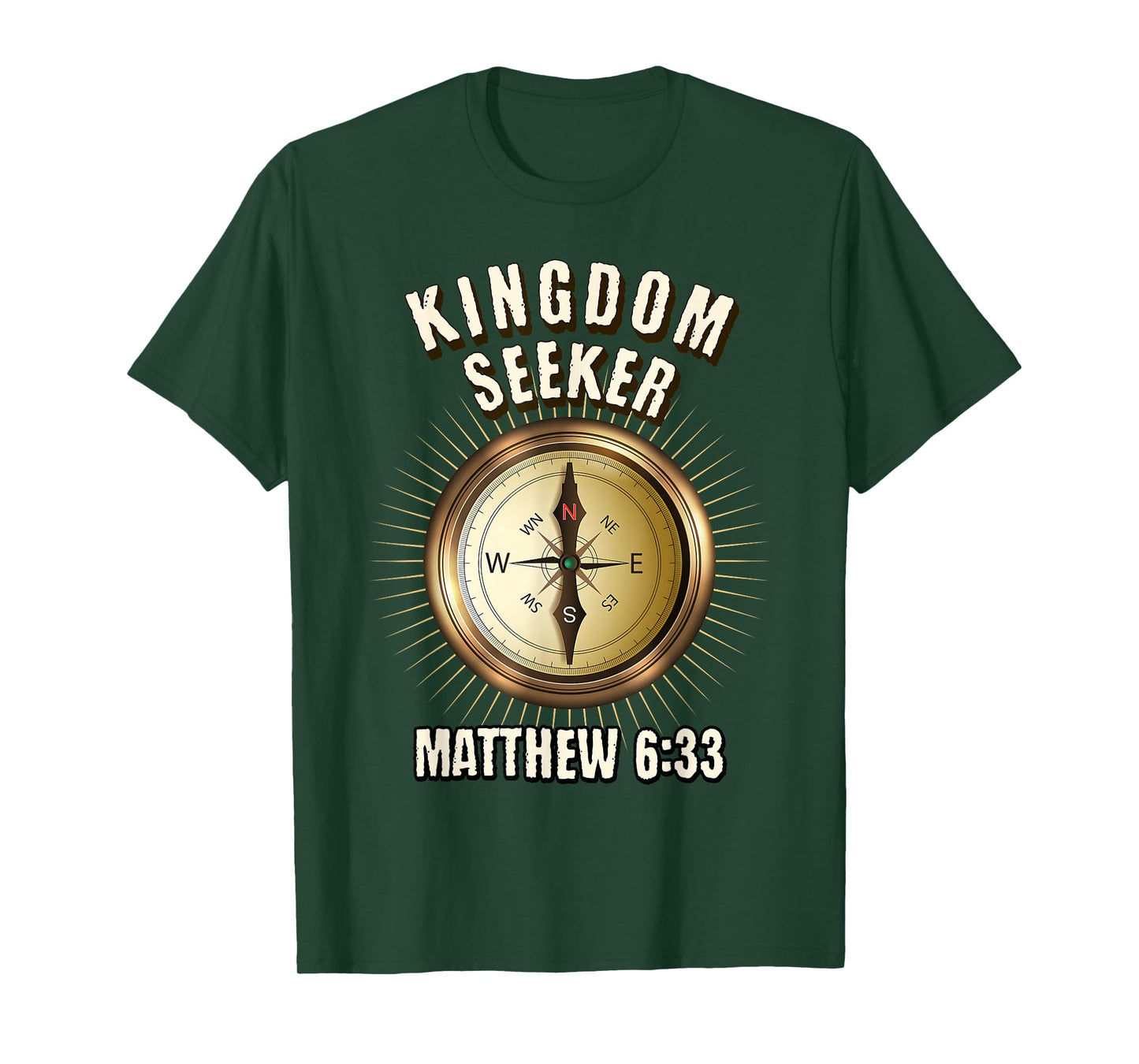 Kingdom Seeker Matthew 6:33 T-Shirt