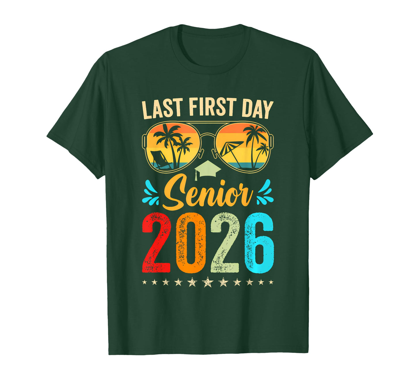My Last First Day Senior 2026 Back To School Class of 2026 T-Shirt