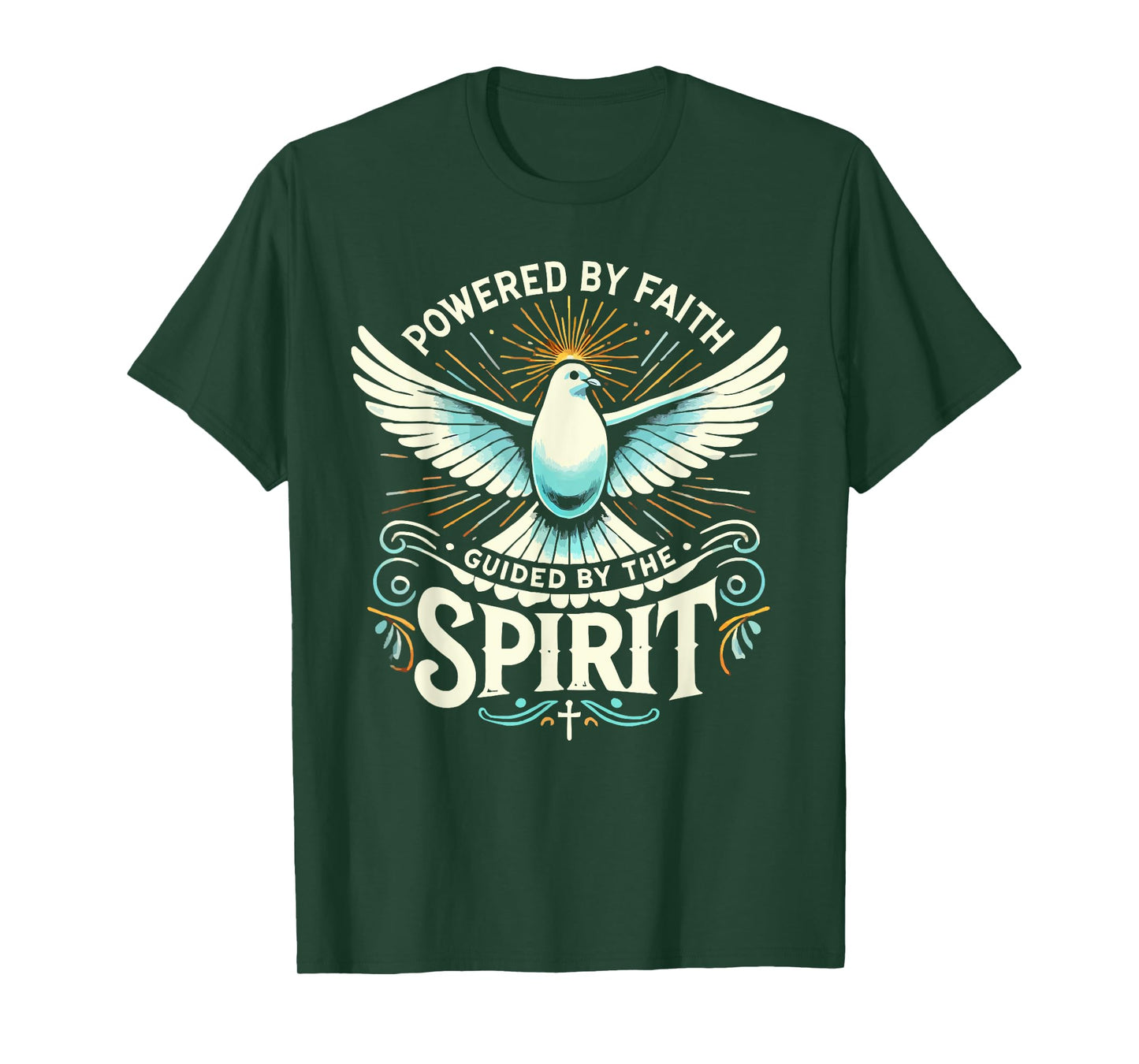Holy Spirit I Love Jesus Christ Catholic Christian Faith T-Shirt