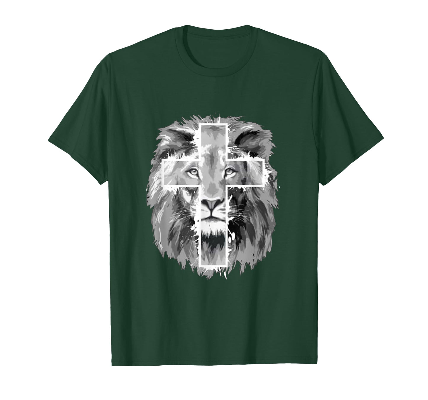 Lion of Judah and Jesus Prayer Christian T-Shirt T-Shirt