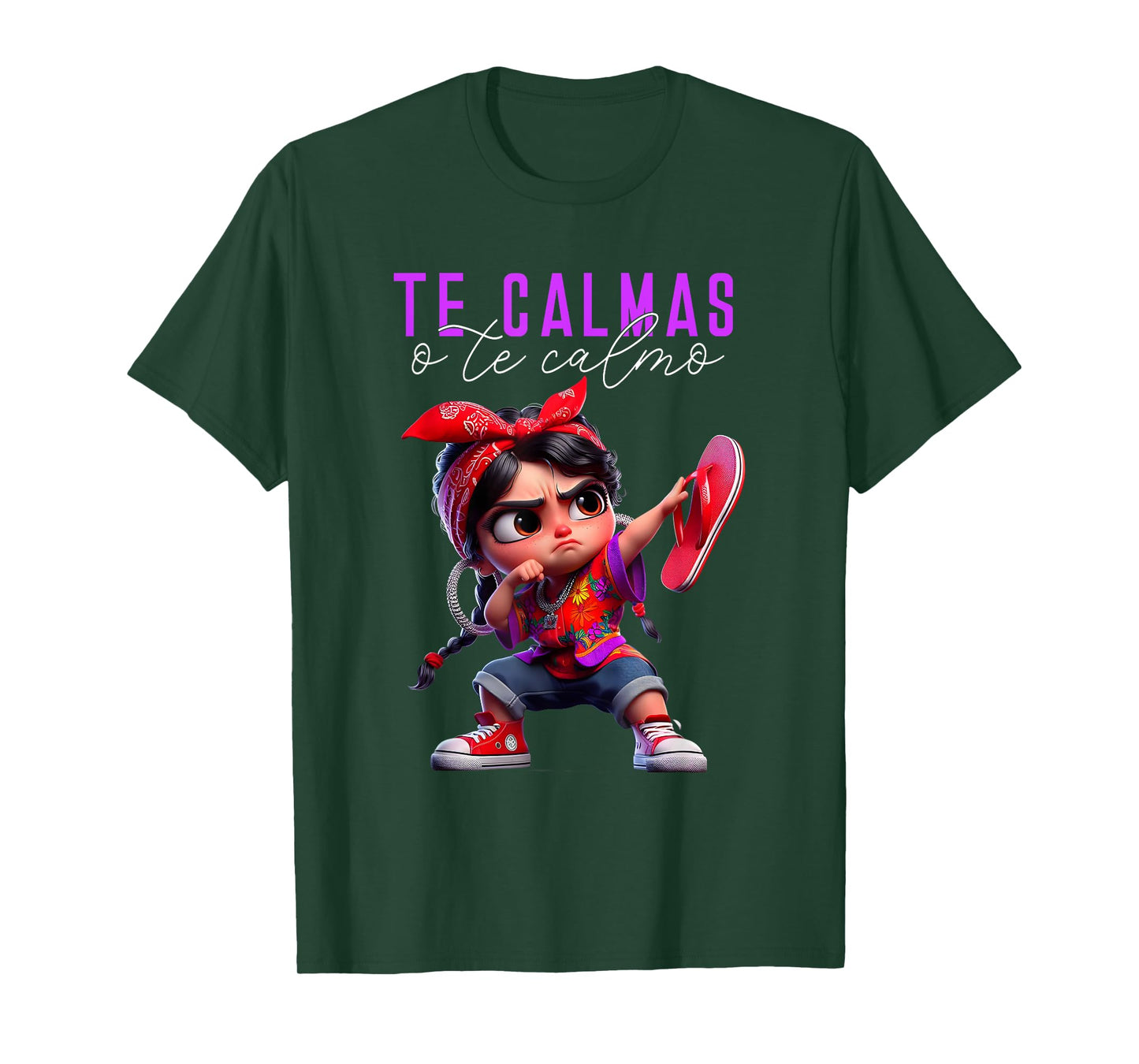 Te Calmas O Te Calmo Happy Mothers Day Mexican Spanish Mom T-Shirt