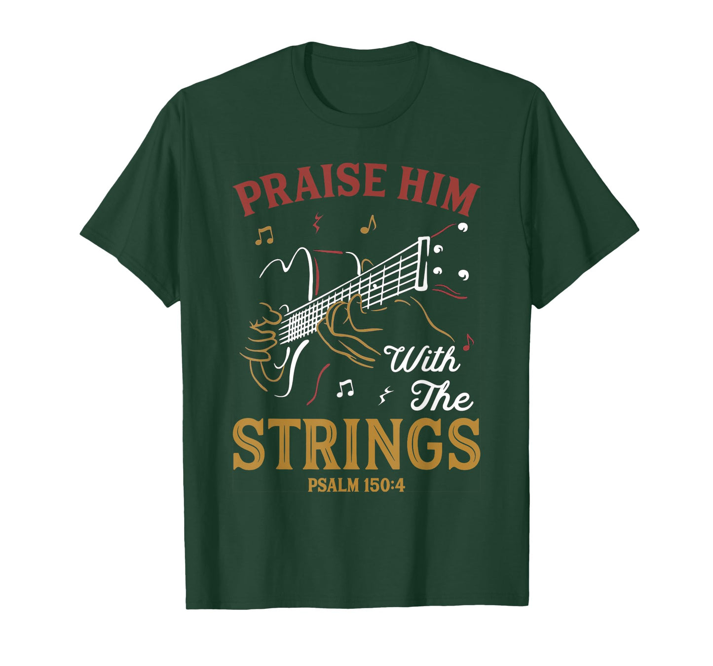 Praise Him With The Strings,Vintage T-Shirt