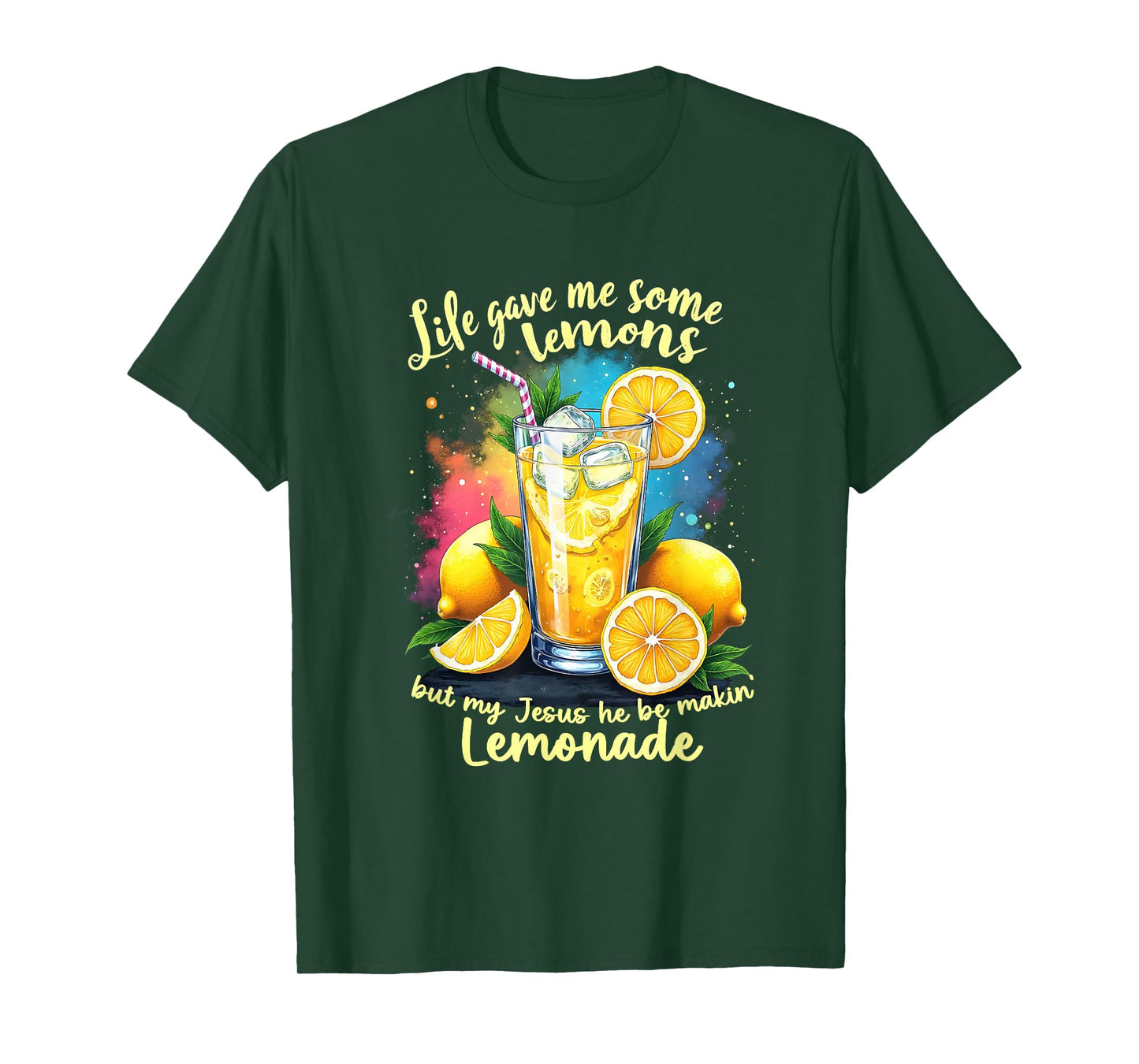 Lemonade Bible Life Gave Me Some Lemons Jesus Making T-Shirt
