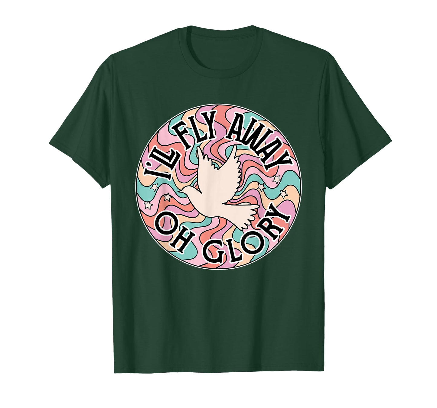 I’ll Fly Away Oh Glory, Retro Christian, Jesus Bible Verse T-Shirt