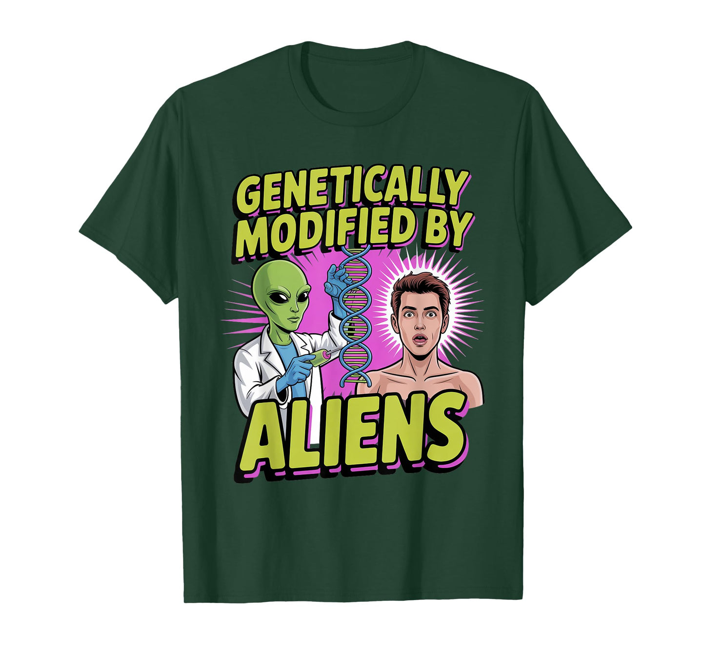 Genetically Modified by Aliens Enki Anunnaki Mythology T-Shirt