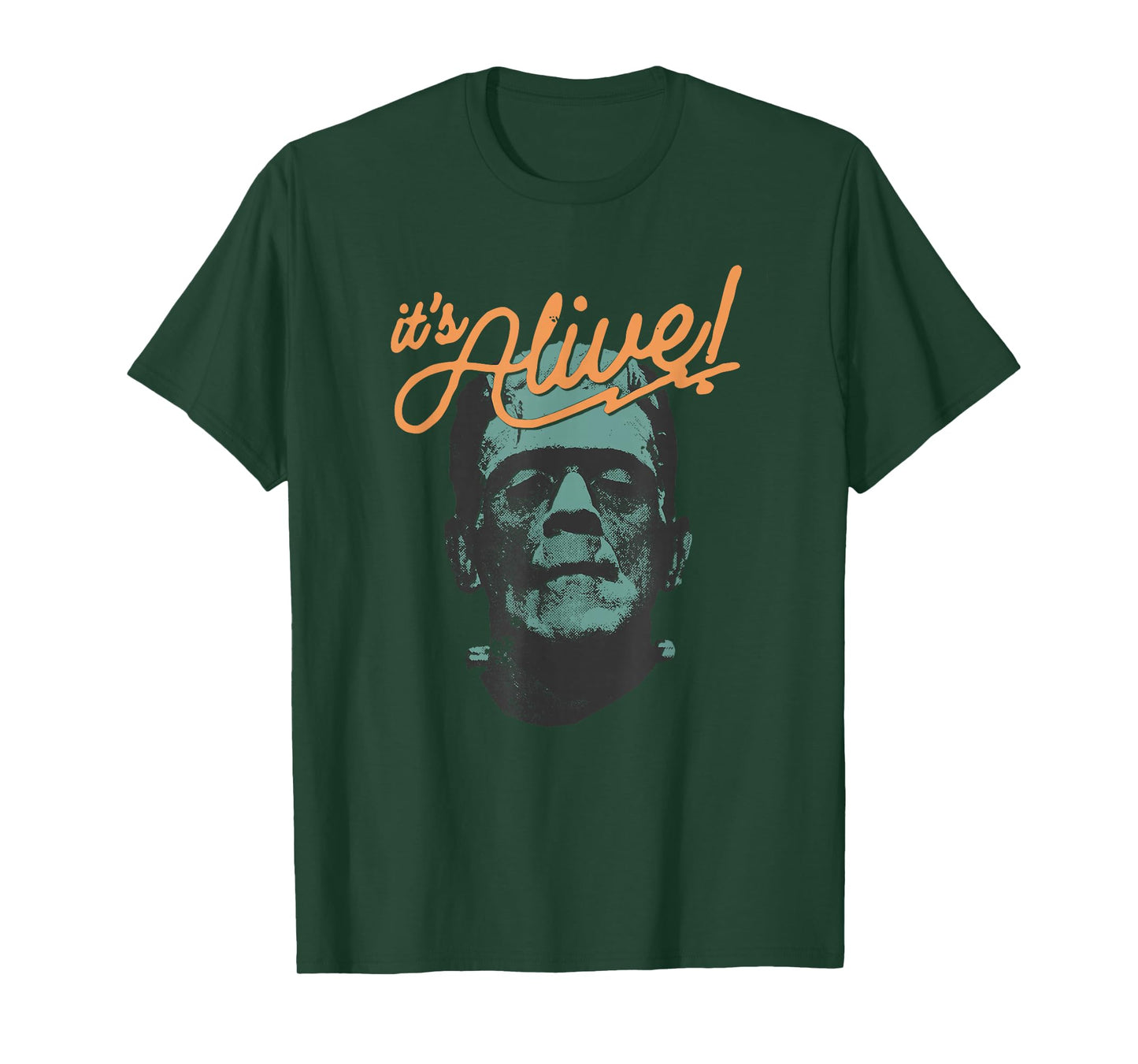 Retro Funny It's Alive Frankenstein Monster Spooky Halloween T-Shirt