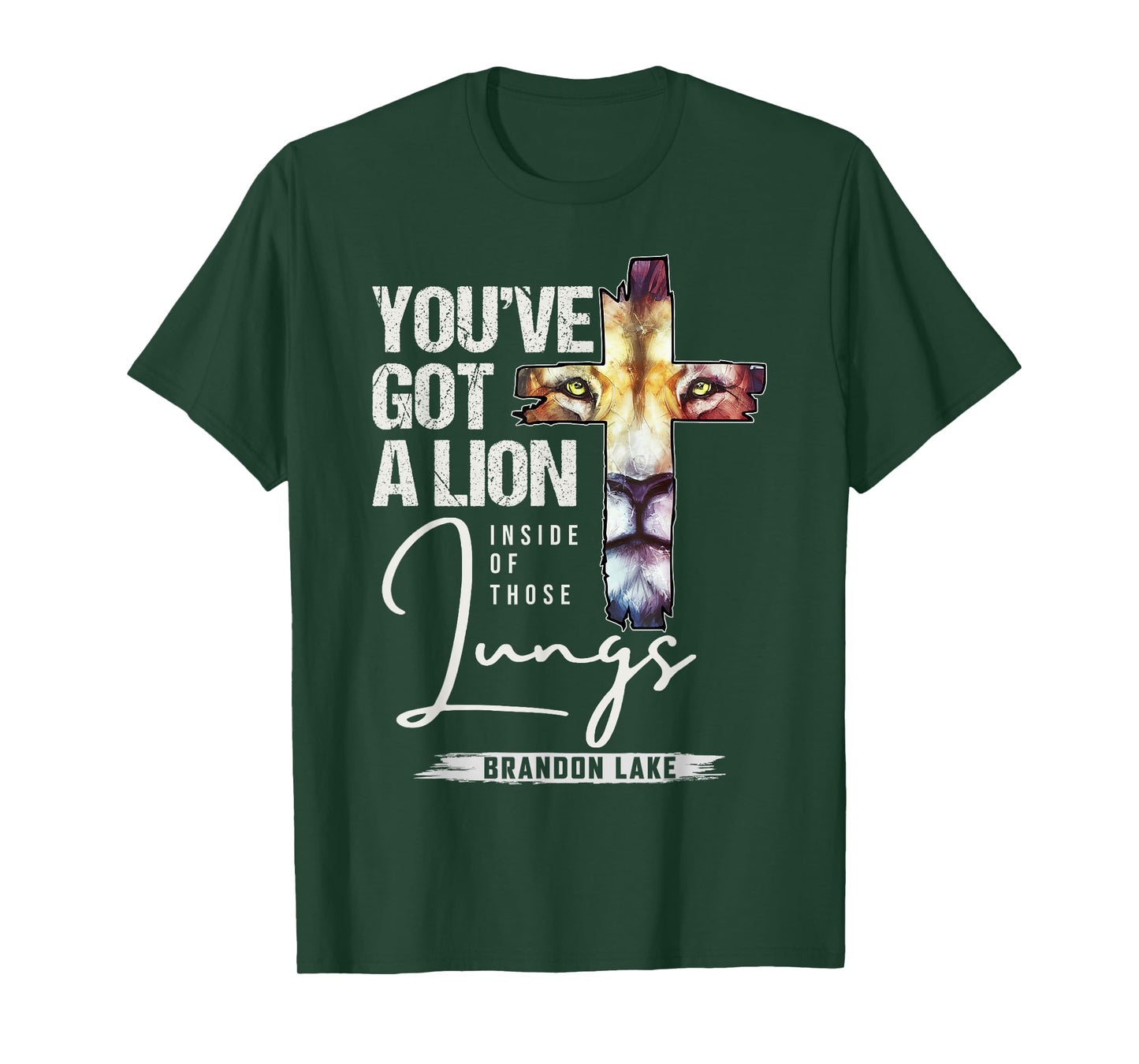 Let Your Lion Out Brandon Lake Merch Praise Jesus T-Shirt