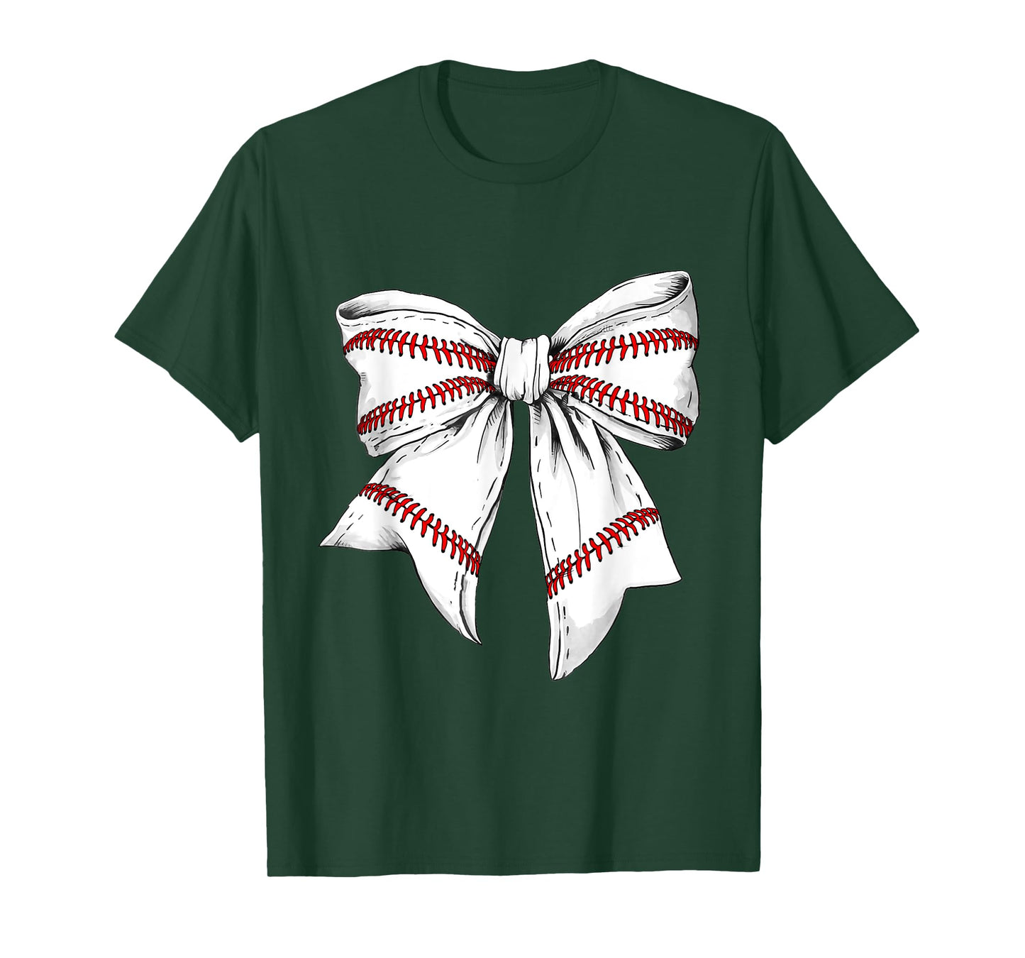 Baseball Mom Coquette Bow For Gameday T-Shirt